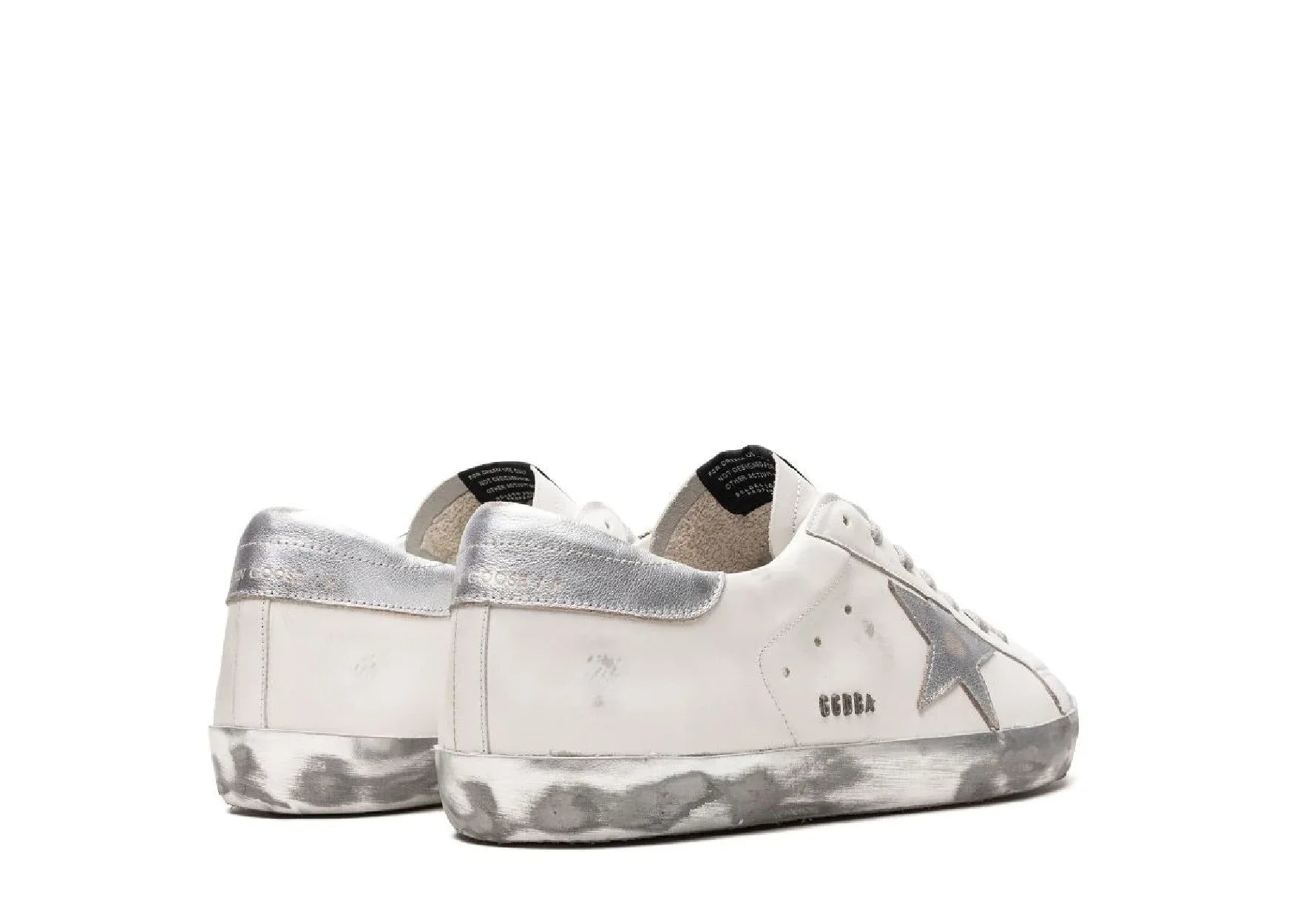 Golden Goose Super-Star White Silver Glitter - My Suti