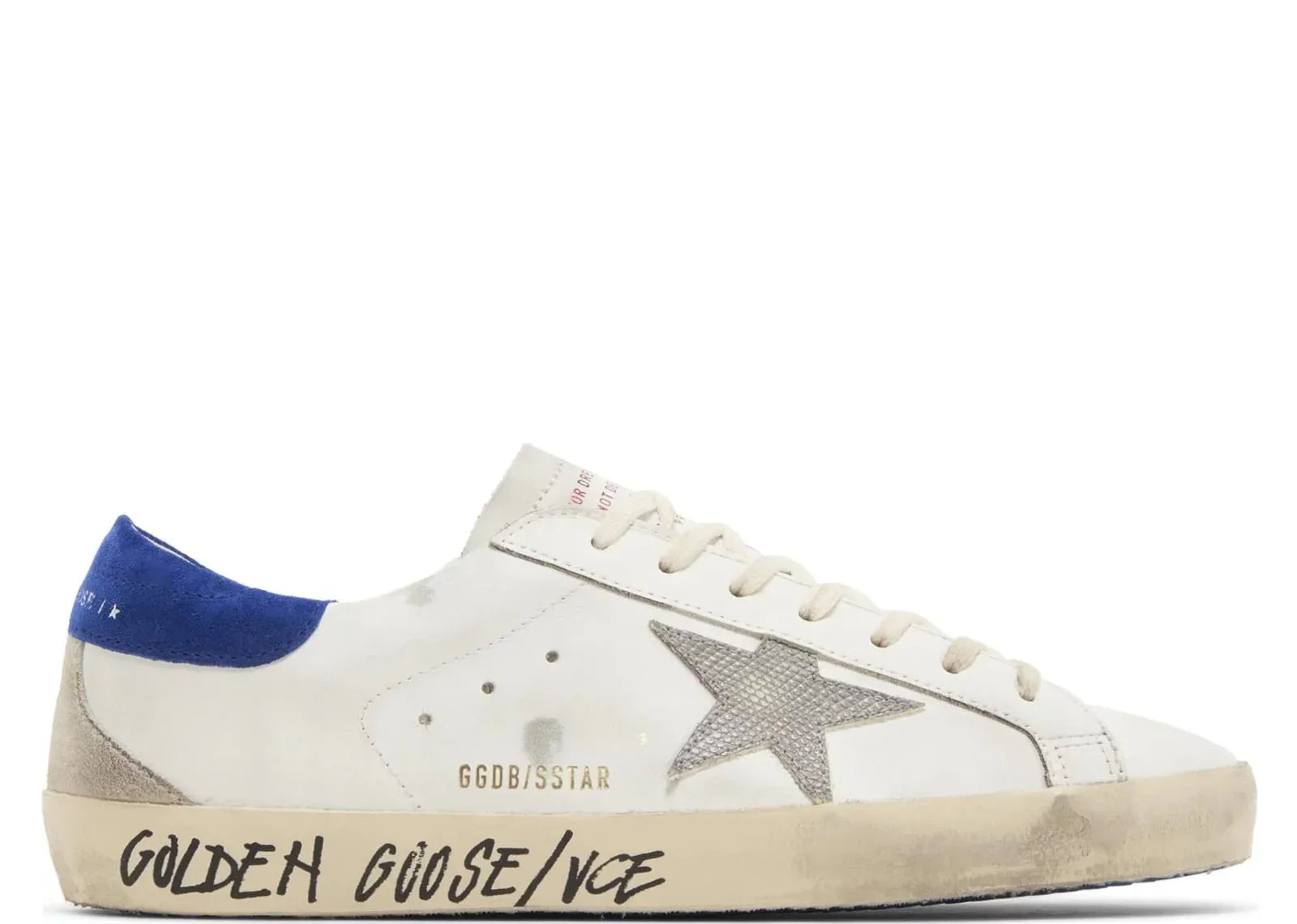 Golden Goose Super-Star White Snake Blue - My Suti