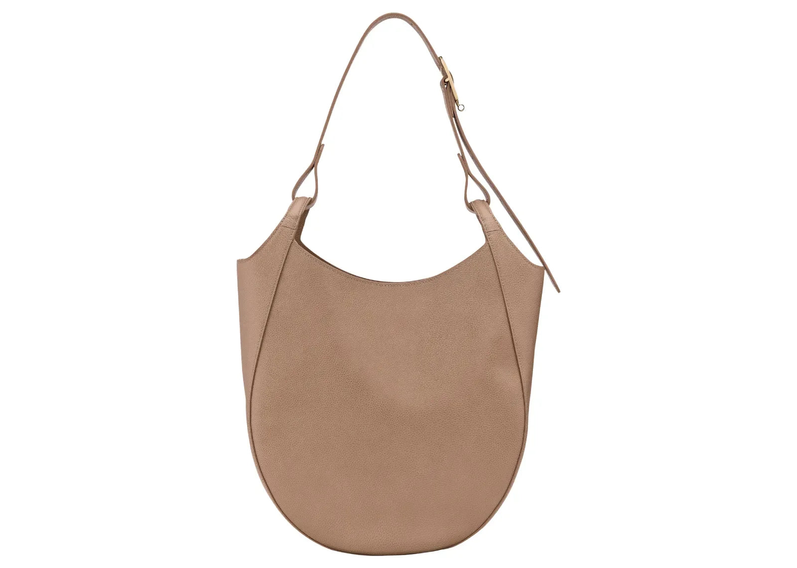Longchamp Le Foulonné Lare Hobo Bag Biscuit - My Suti