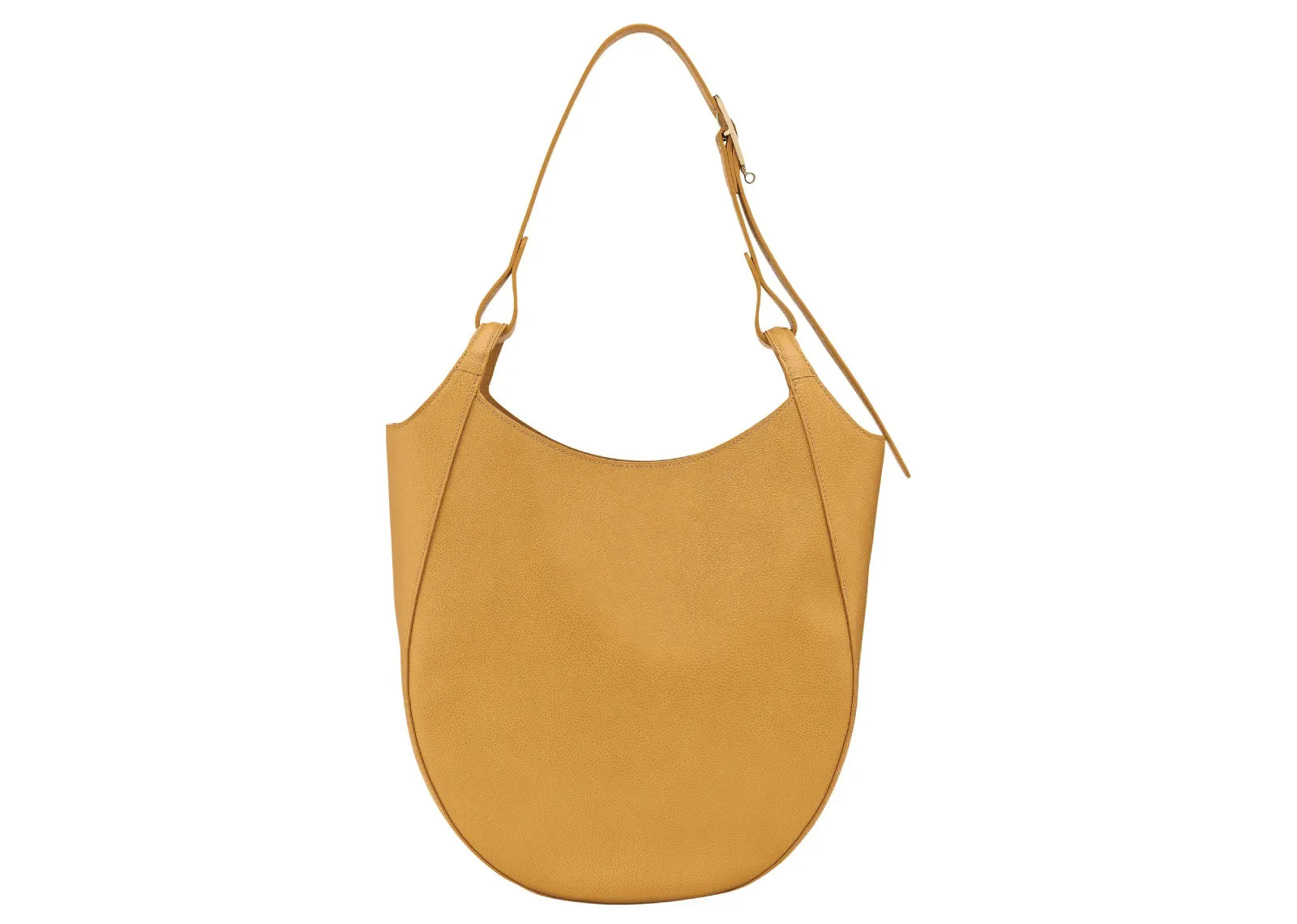Longchamp Le Foulonné Lare Hobo Bag Nutmeg - My Suti