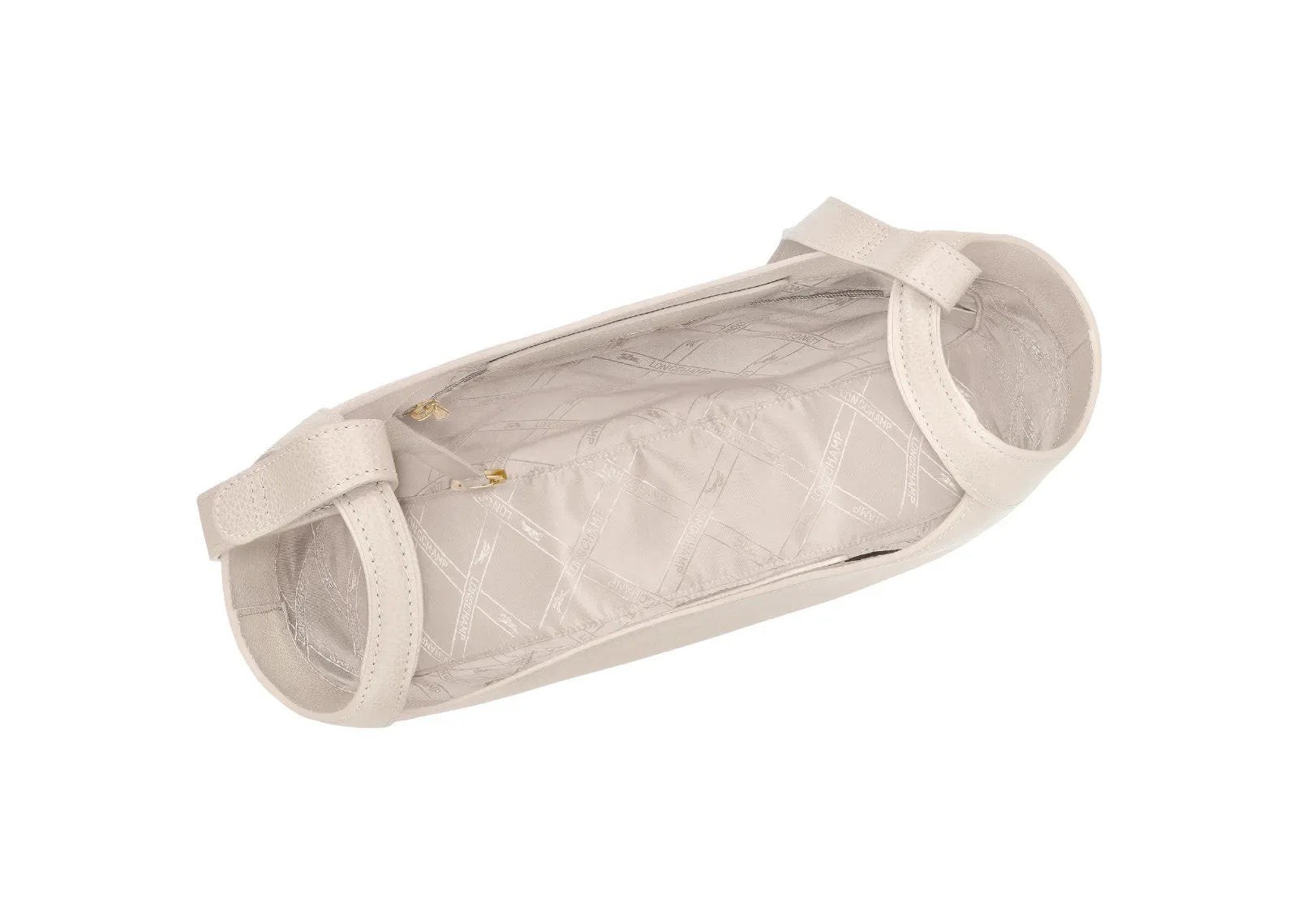 Longchamp Le Foulonné Lare Hobo Bag Paper - My Suti