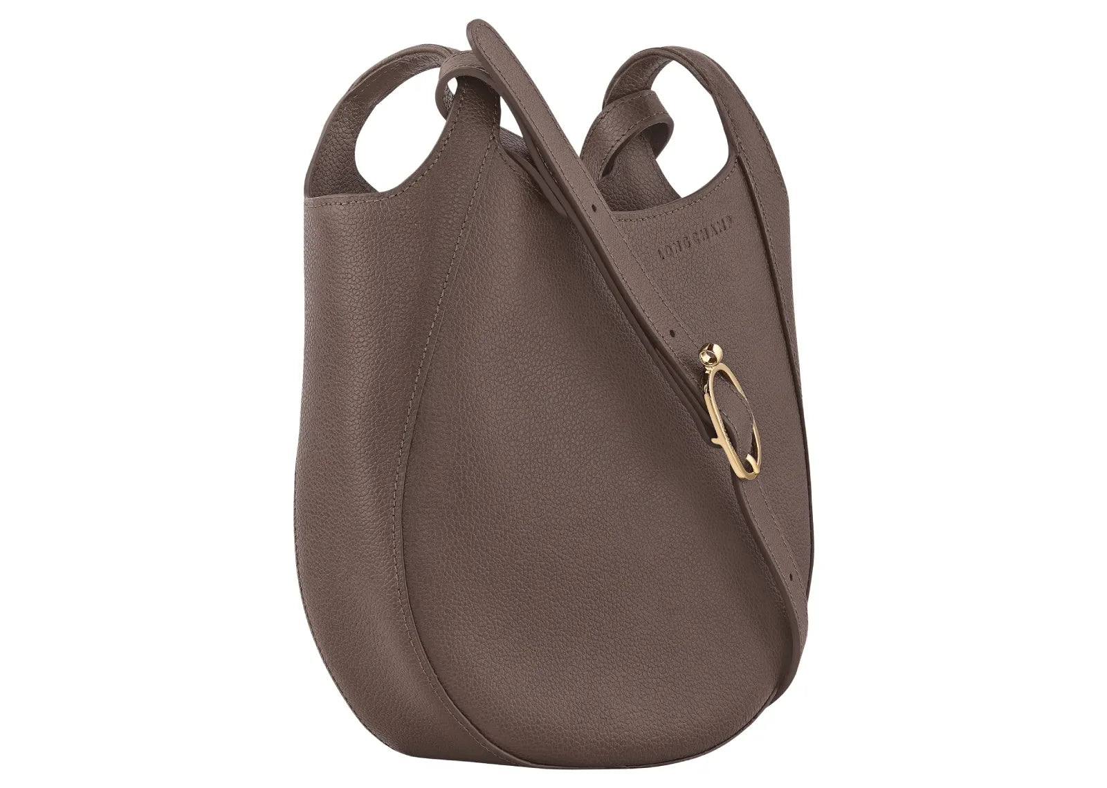 Longchamp Le Foulonné Small Crossbody Bag Taupe - My Suti