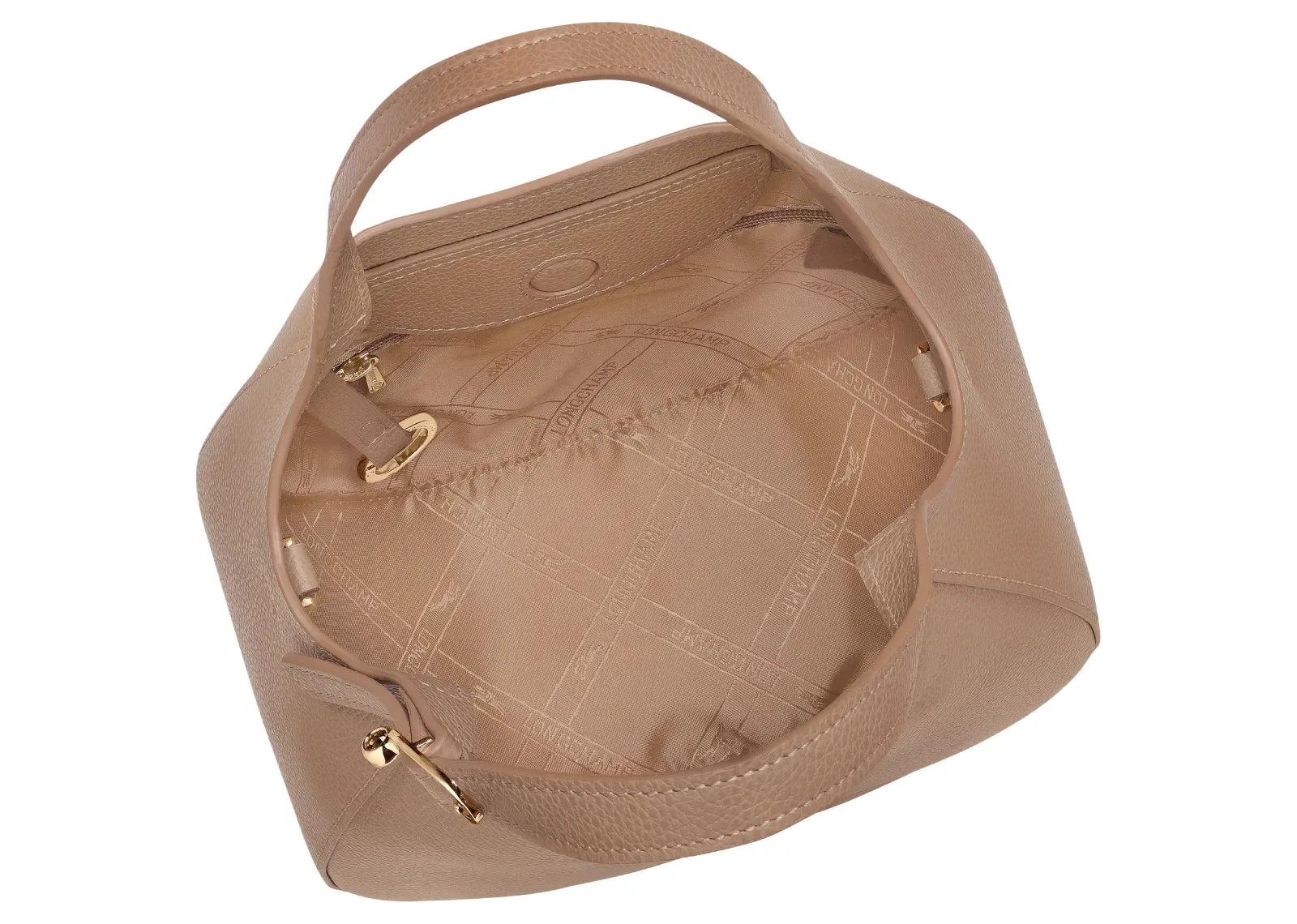 Longchamp Le Foulonné Small Handbag Biscuit - My Suti