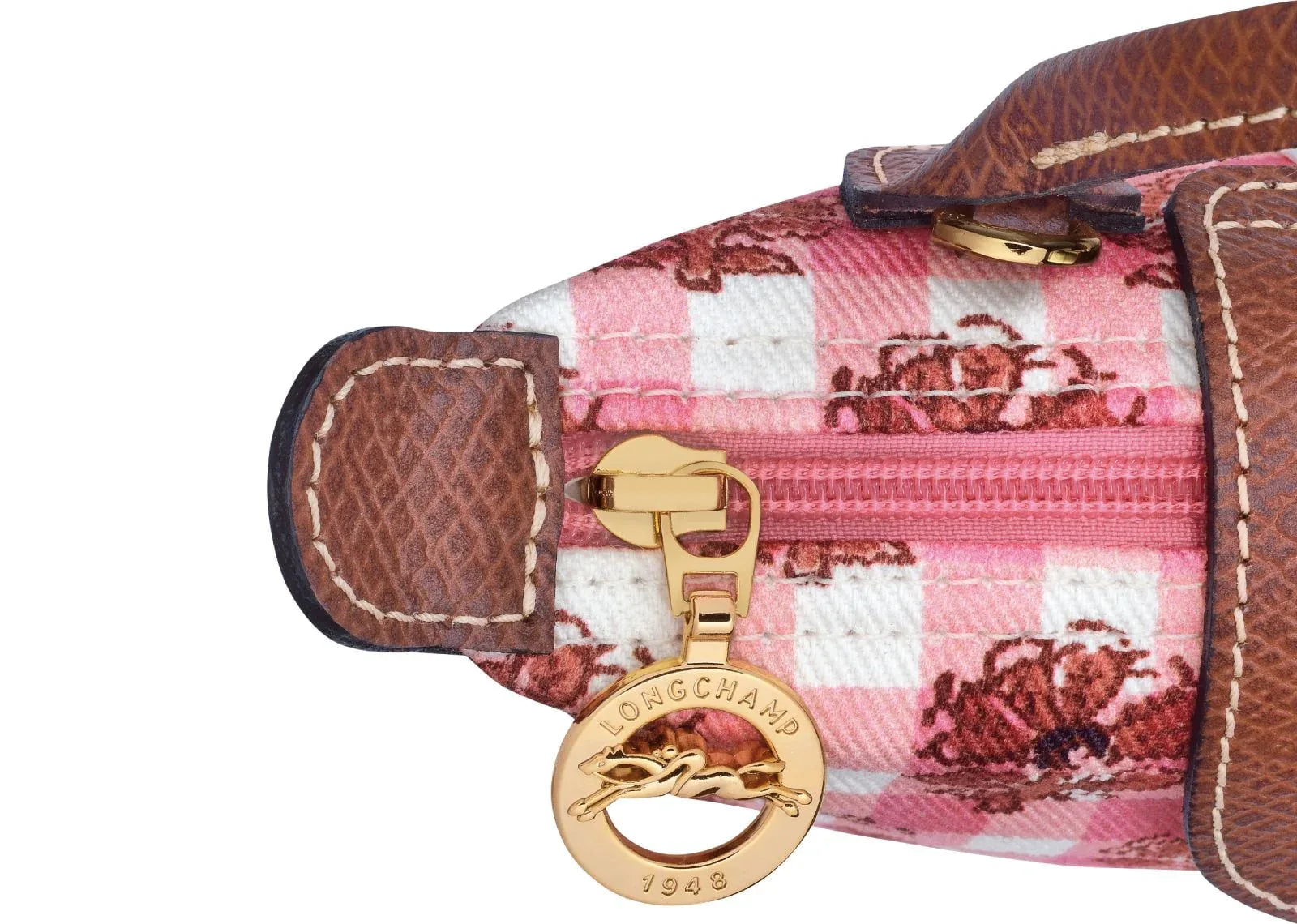 Longchamp Le Pliage Collection XS Pouch Blush Canvas - My Suti