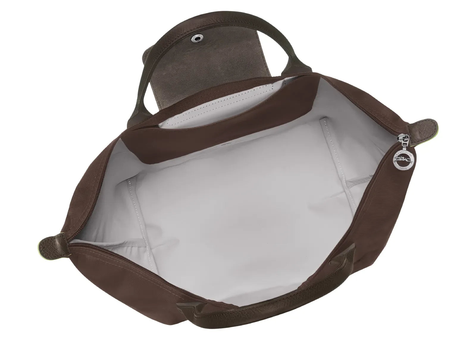 Longchamp Le Pliage Green Medium Handbag Mocha - My Suti