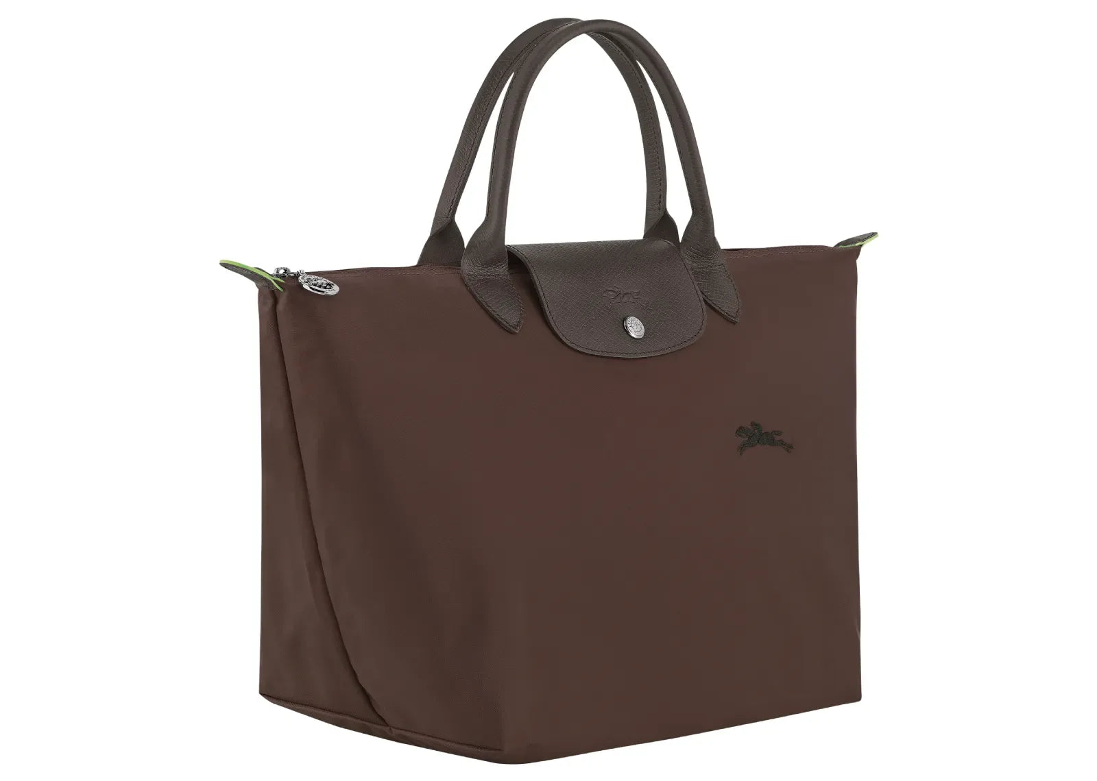Longchamp Le Pliage Green Medium Handbag Mocha - My Suti