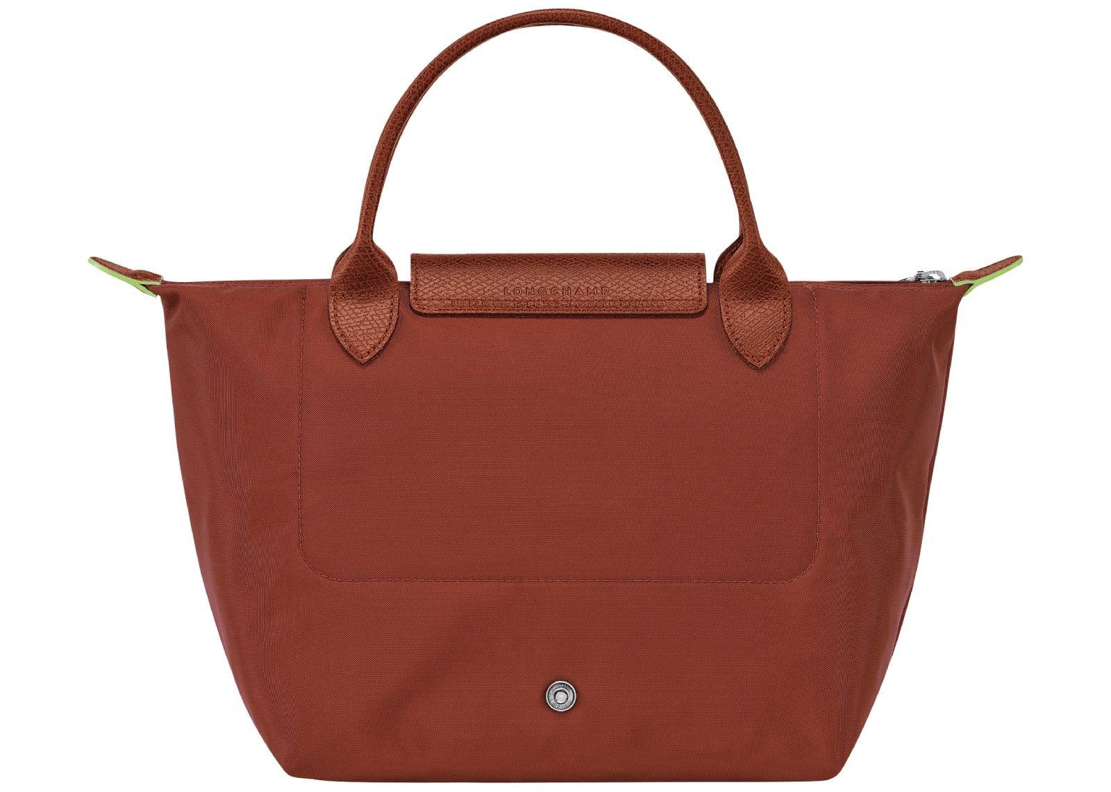 Longchamp Le Pliage Green Small Handbag Chestnut - My Suti