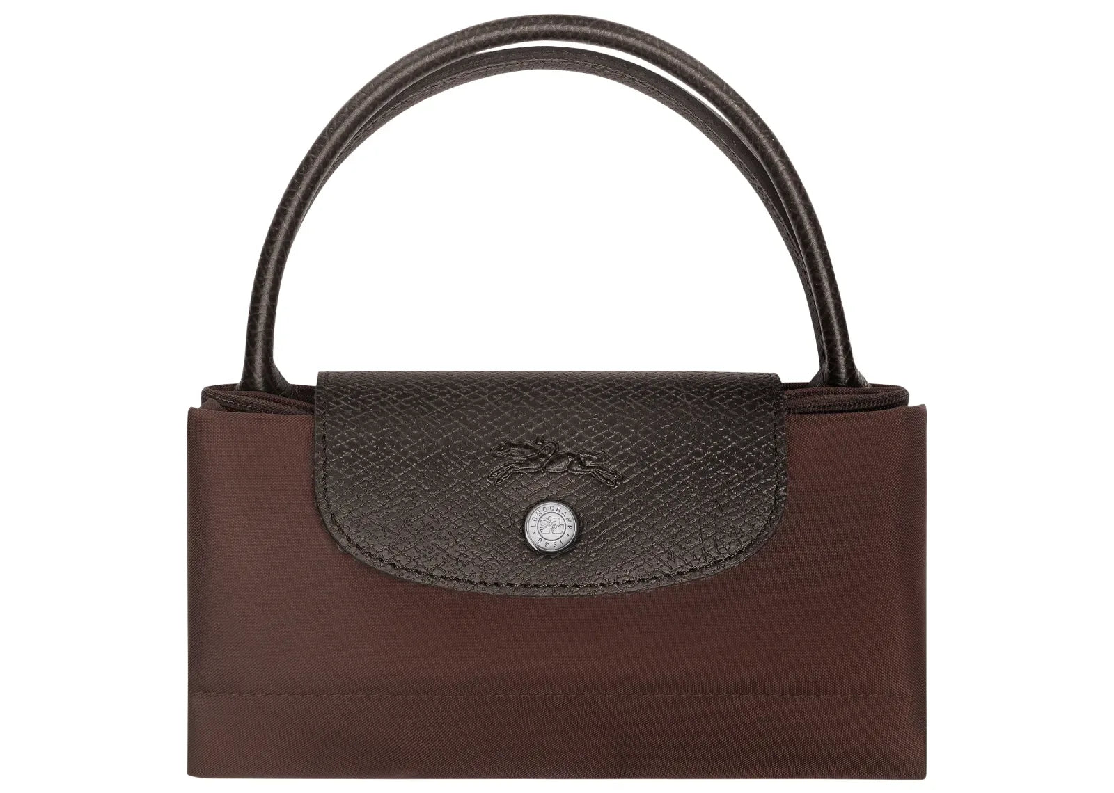 Longchamp Le Pliage Green Small Handbag Mocha - My Suti