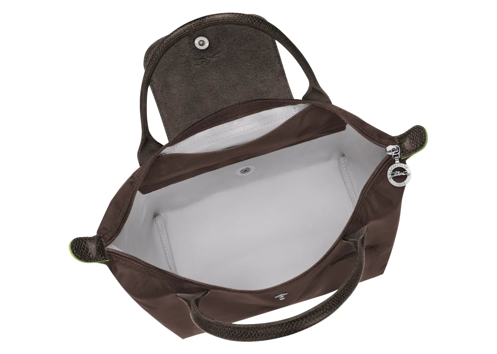 Longchamp Le Pliage Green Small Handbag Mocha - My Suti