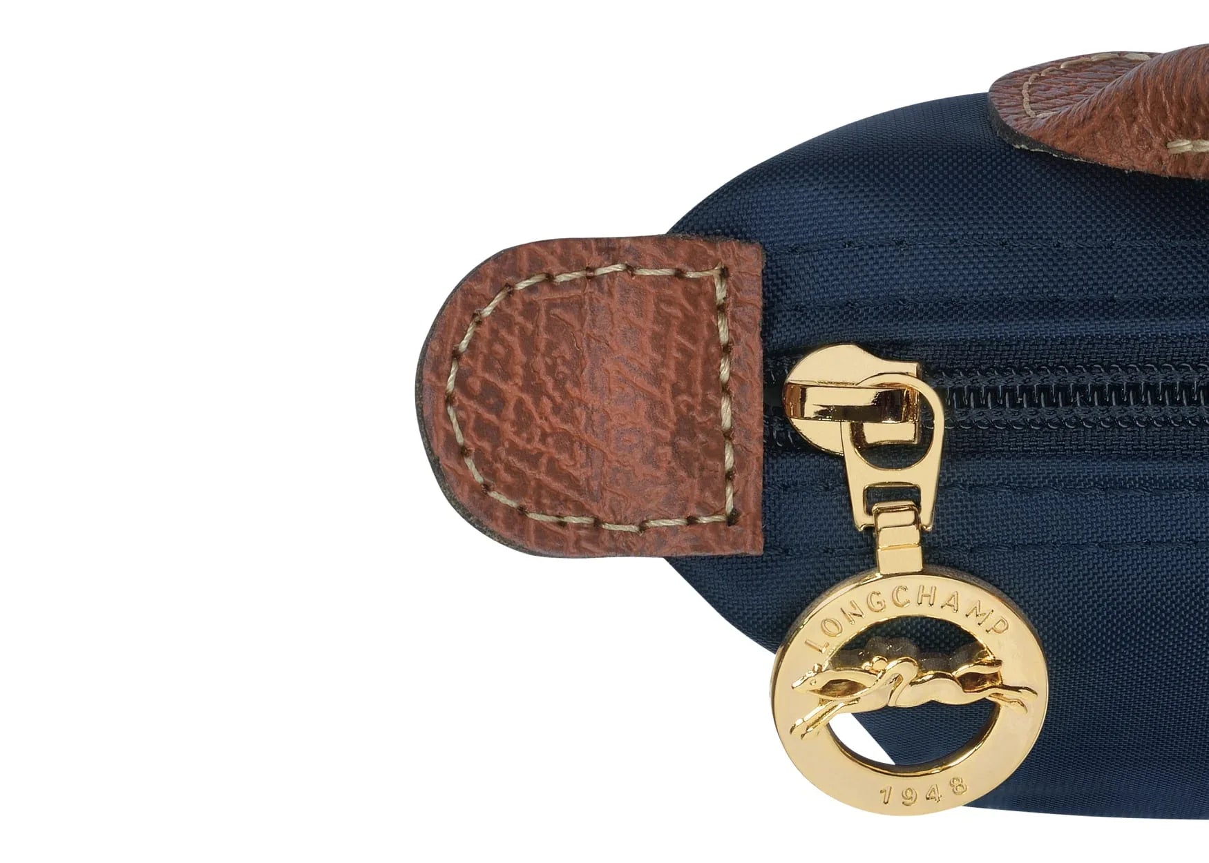 Longchamp Le Pliage Original Pouch With Handle Navy - My Suti
