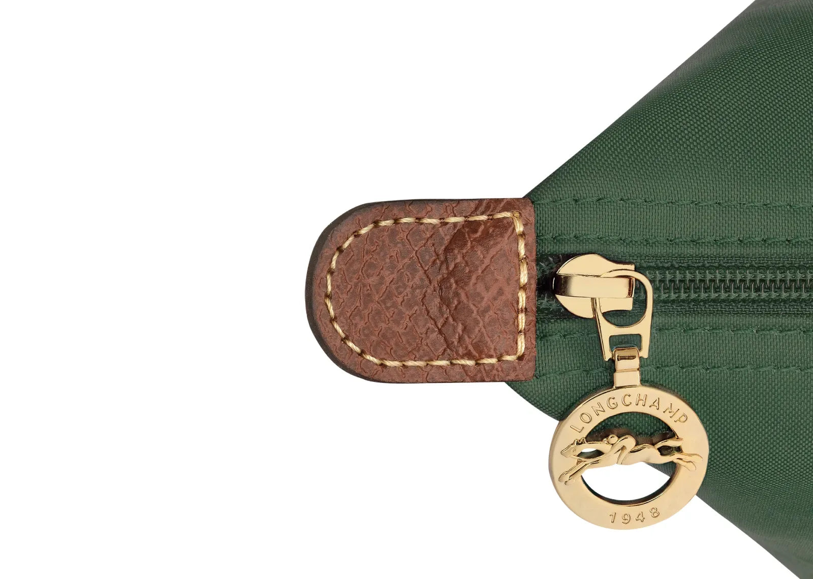 Longchamp Le Pliage Original Small Handbag British Green - My Suti