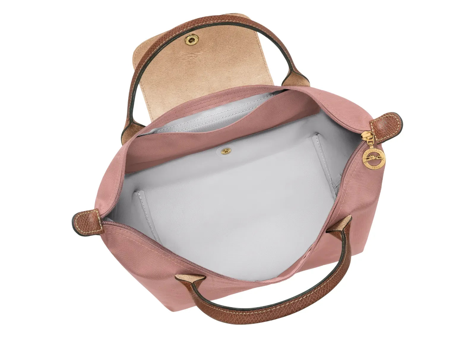 Longchamp Le Pliage Original Small Handbag Pink Tea - My Suti