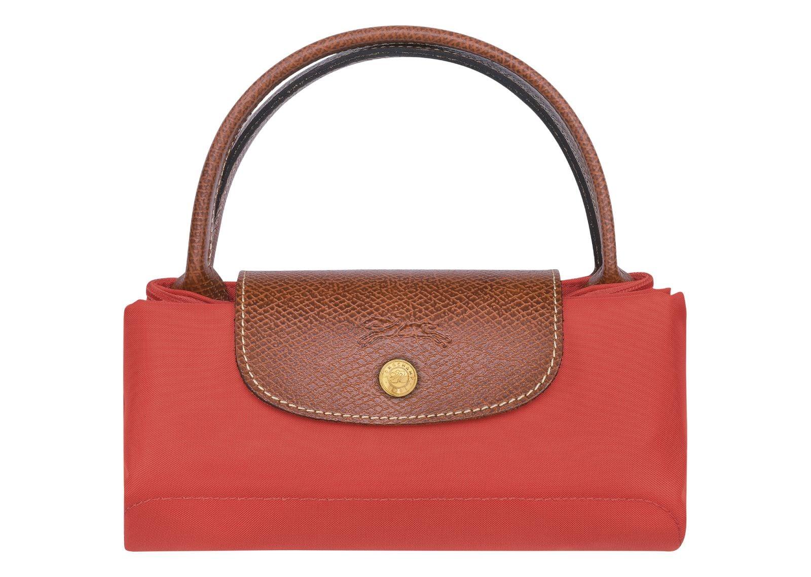 Longchamp Le Pliage Original Small Handbag Tomato - My Suti