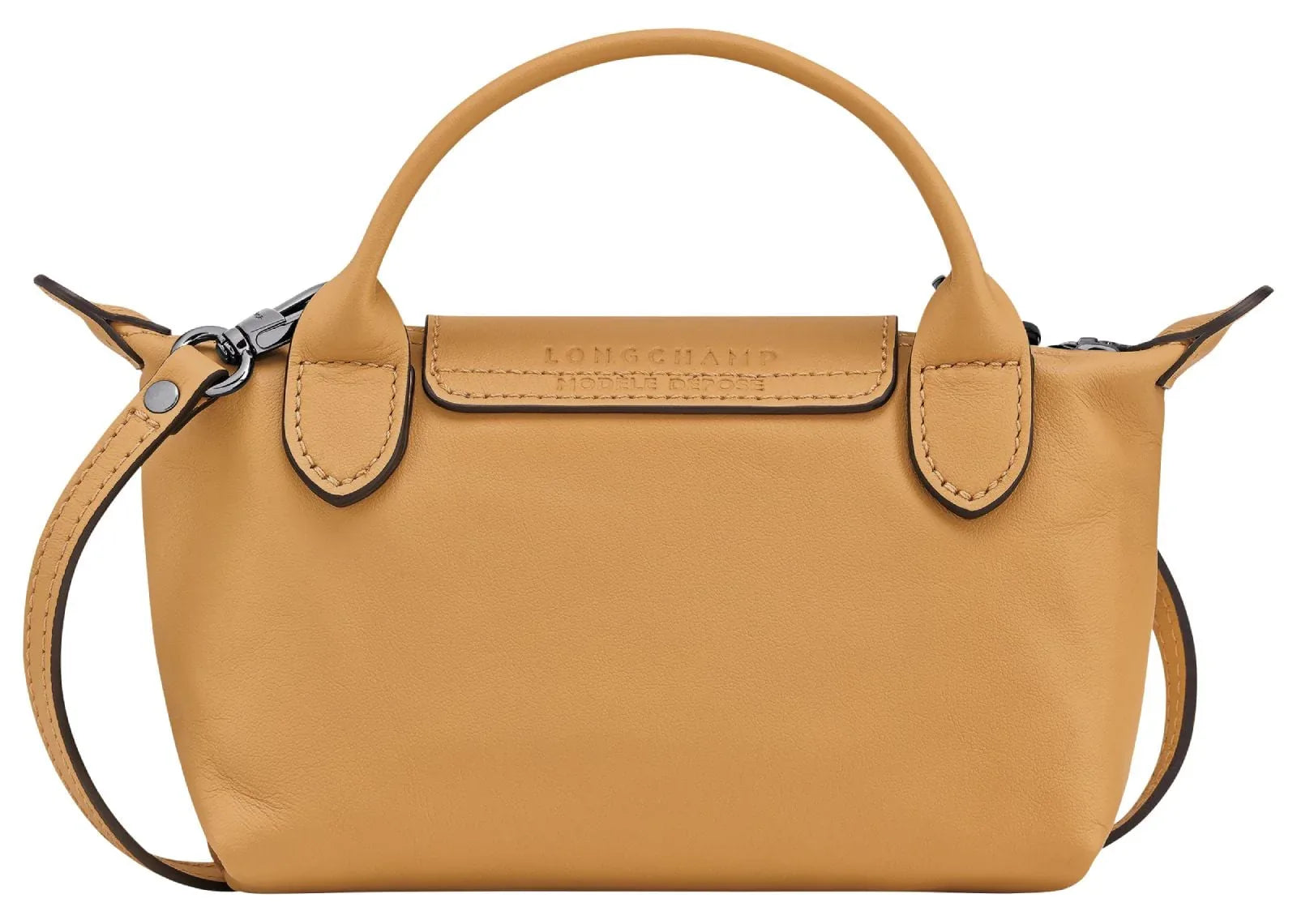 Longchamp Le Pliage Xtra XS Pouch Leather Honey - My Suti