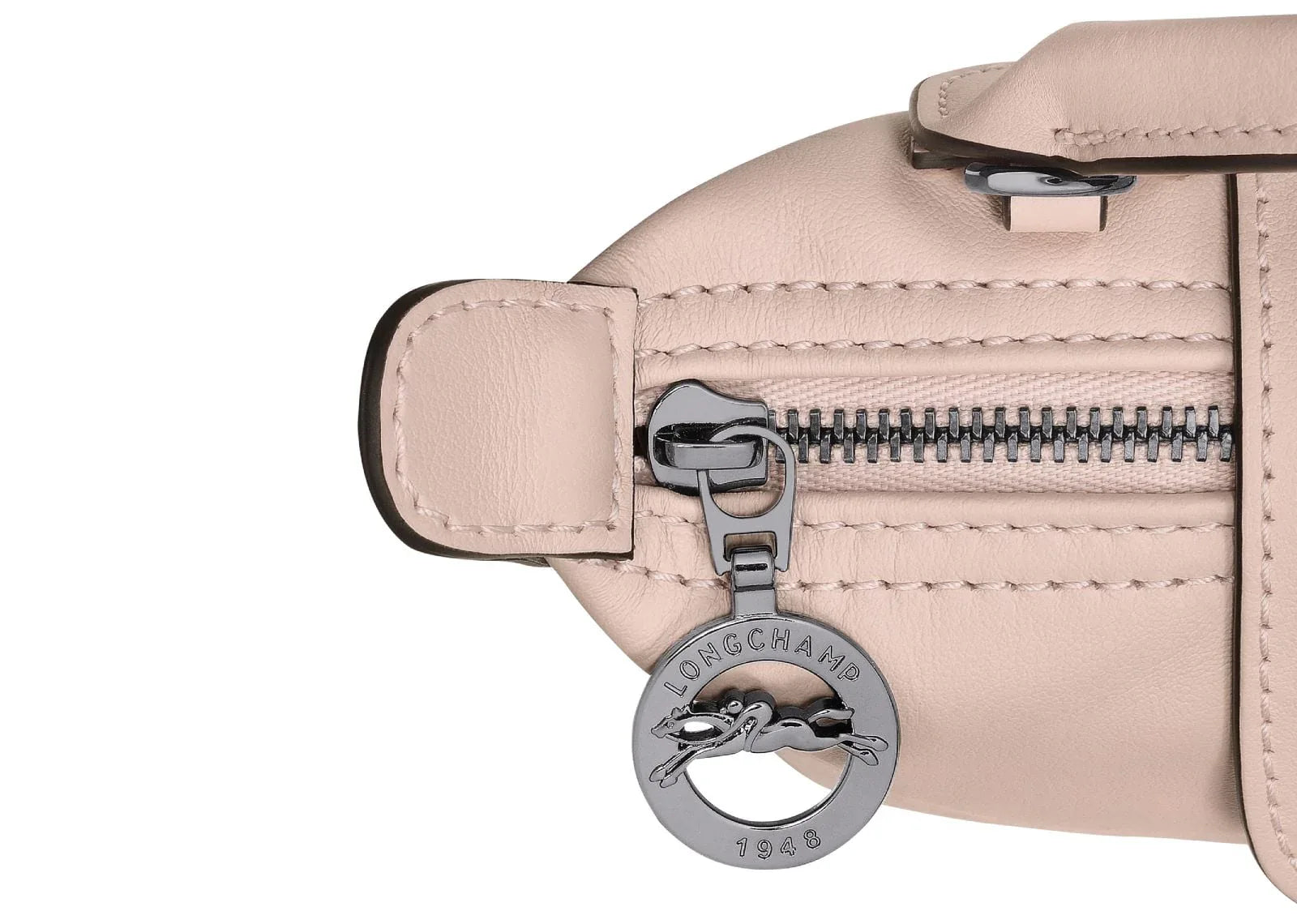 Longchamp Le Pliage Xtra XS Pouch Leather Nude - My Suti