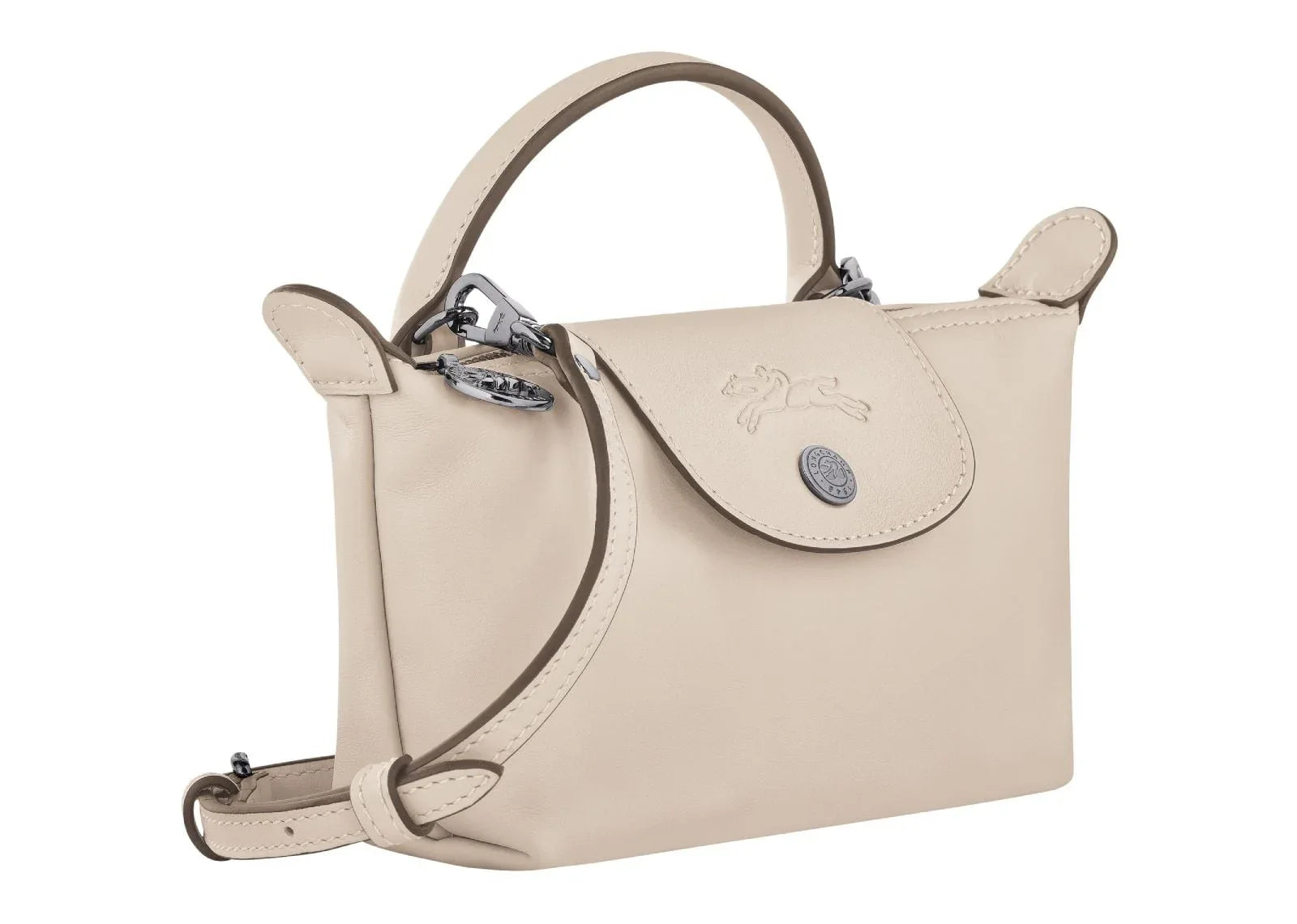 Longchamp Le Pliage Xtra XS Pouch Leather Paper - My Suti
