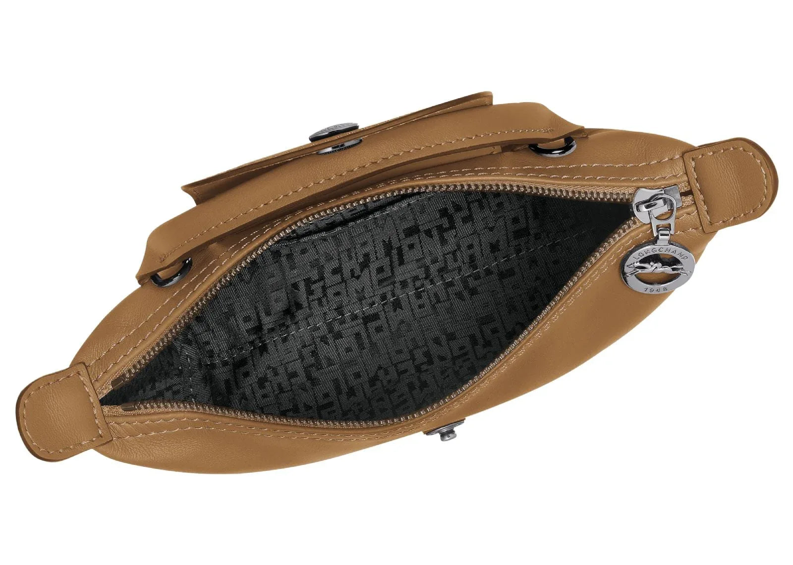 Longchamp Le Pliage Xtra XS Pouch Leather Tobacco - My Suti