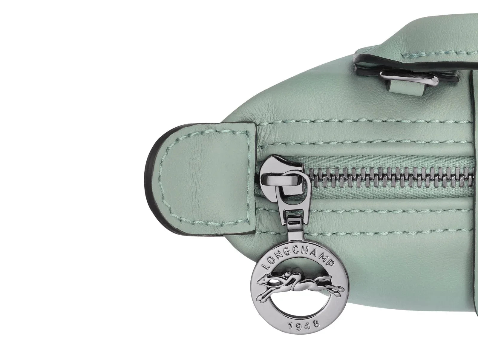 Longchamp Le Pliage Xtra XS Pouch Leather Vervain - My Suti