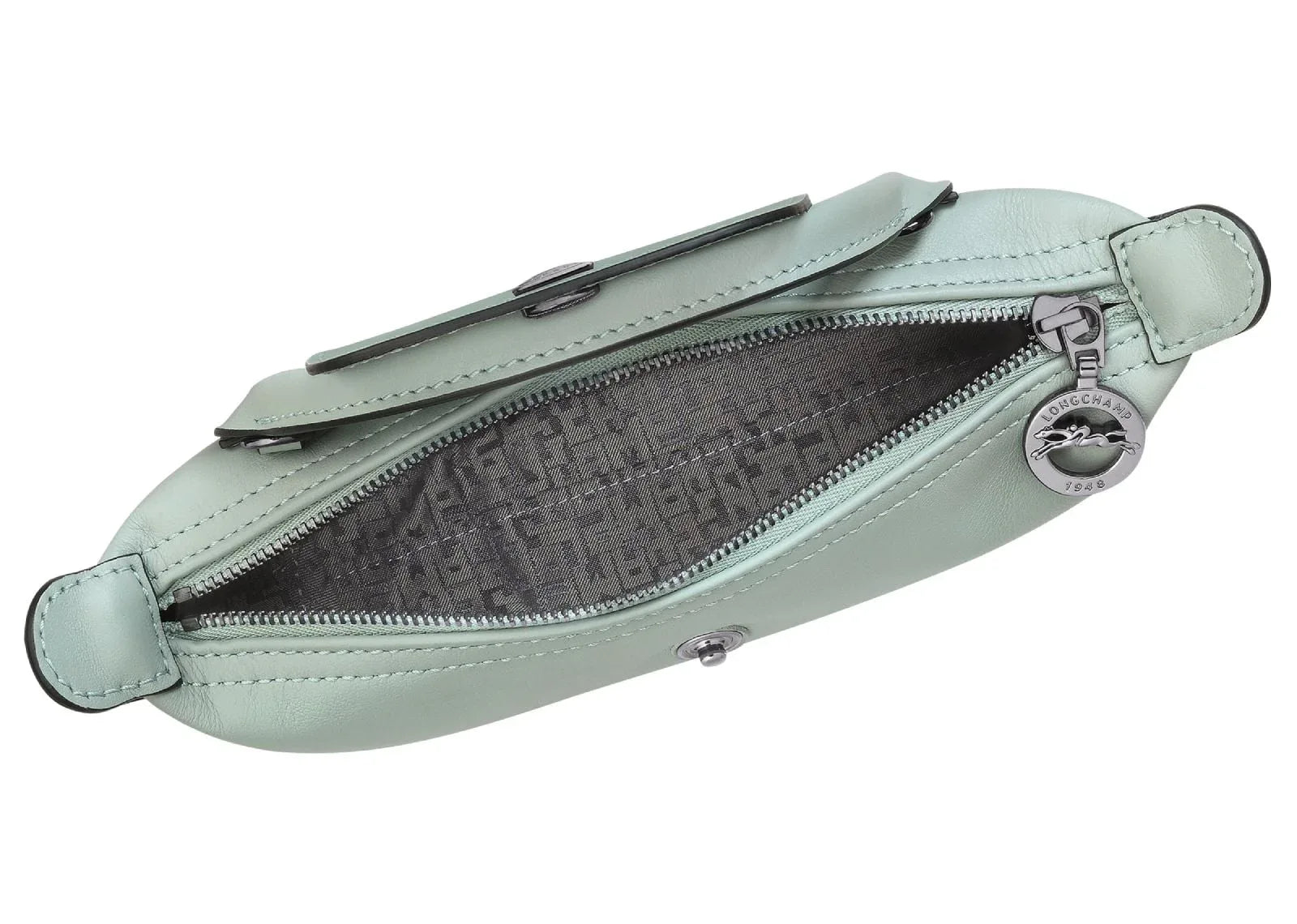 Longchamp Le Pliage Xtra XS Pouch Leather Vervain - My Suti