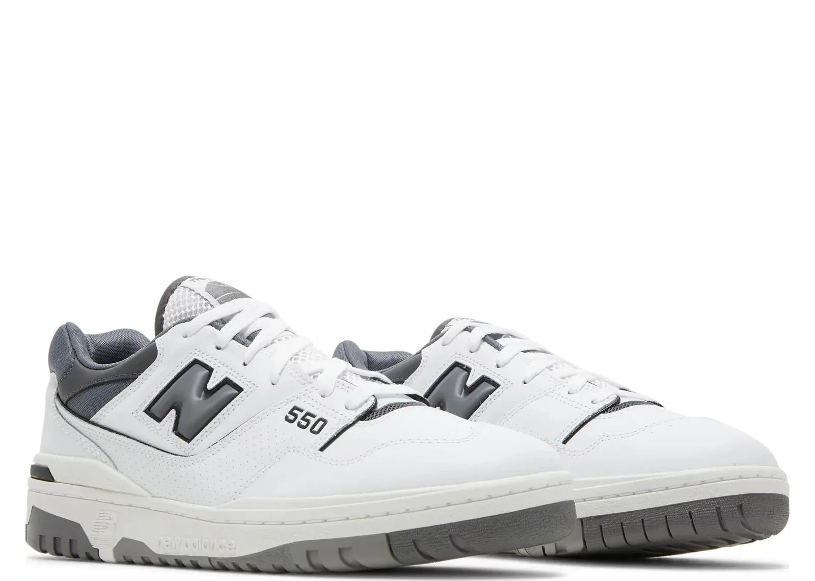 New Balance 550 White Grey Dark Grey - My Suti
