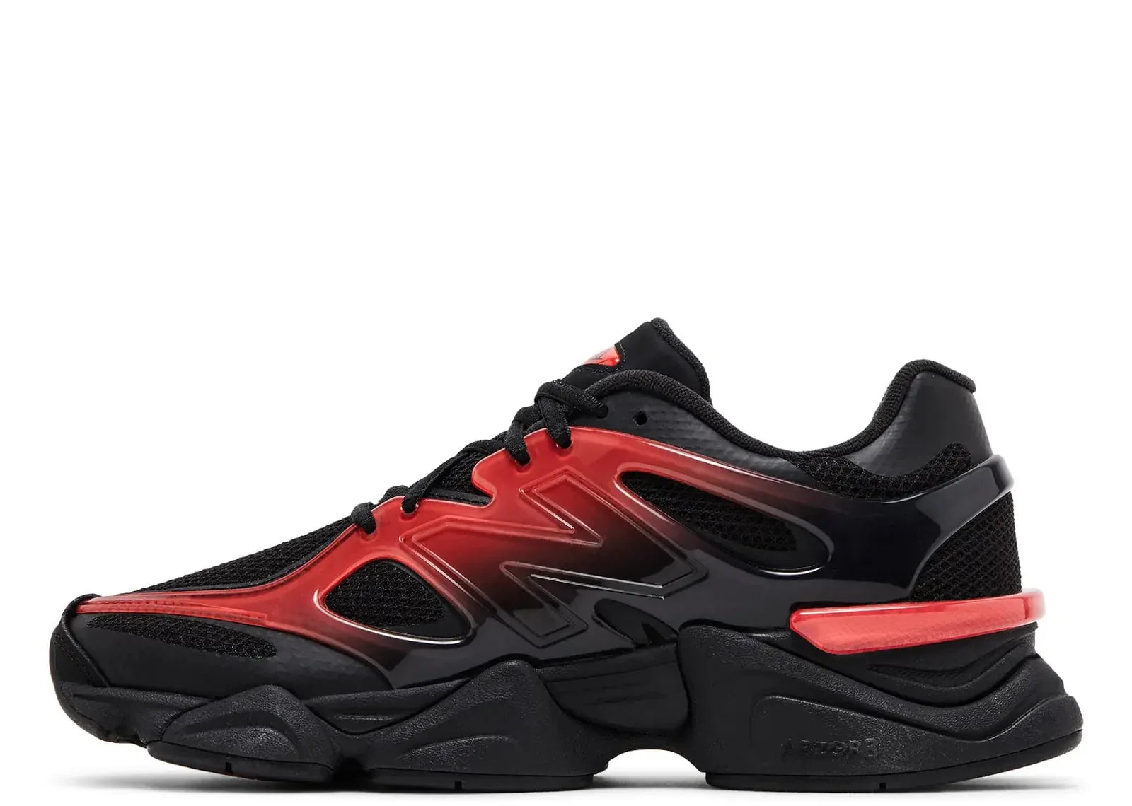 New Balance 9060 Black Red Gradient - My Suti