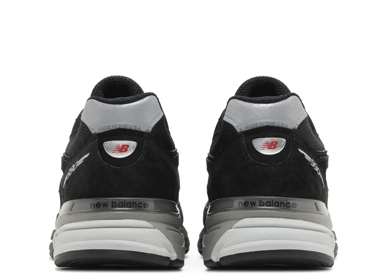 New Balance 990v4 MiUSA Black Silver - My Suti