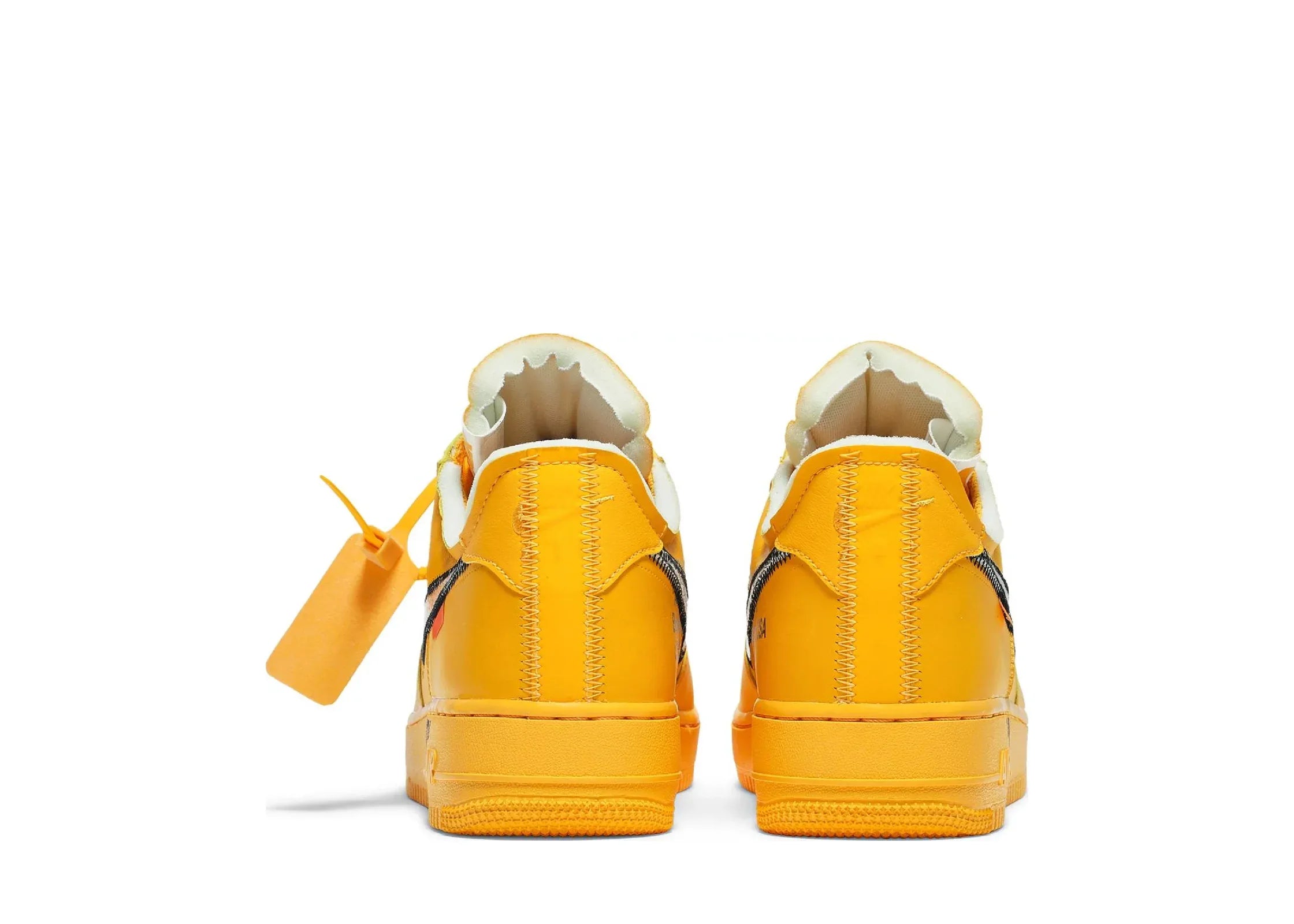Nike Air Force 1 Low Off-White ICA University Gold - My Suti