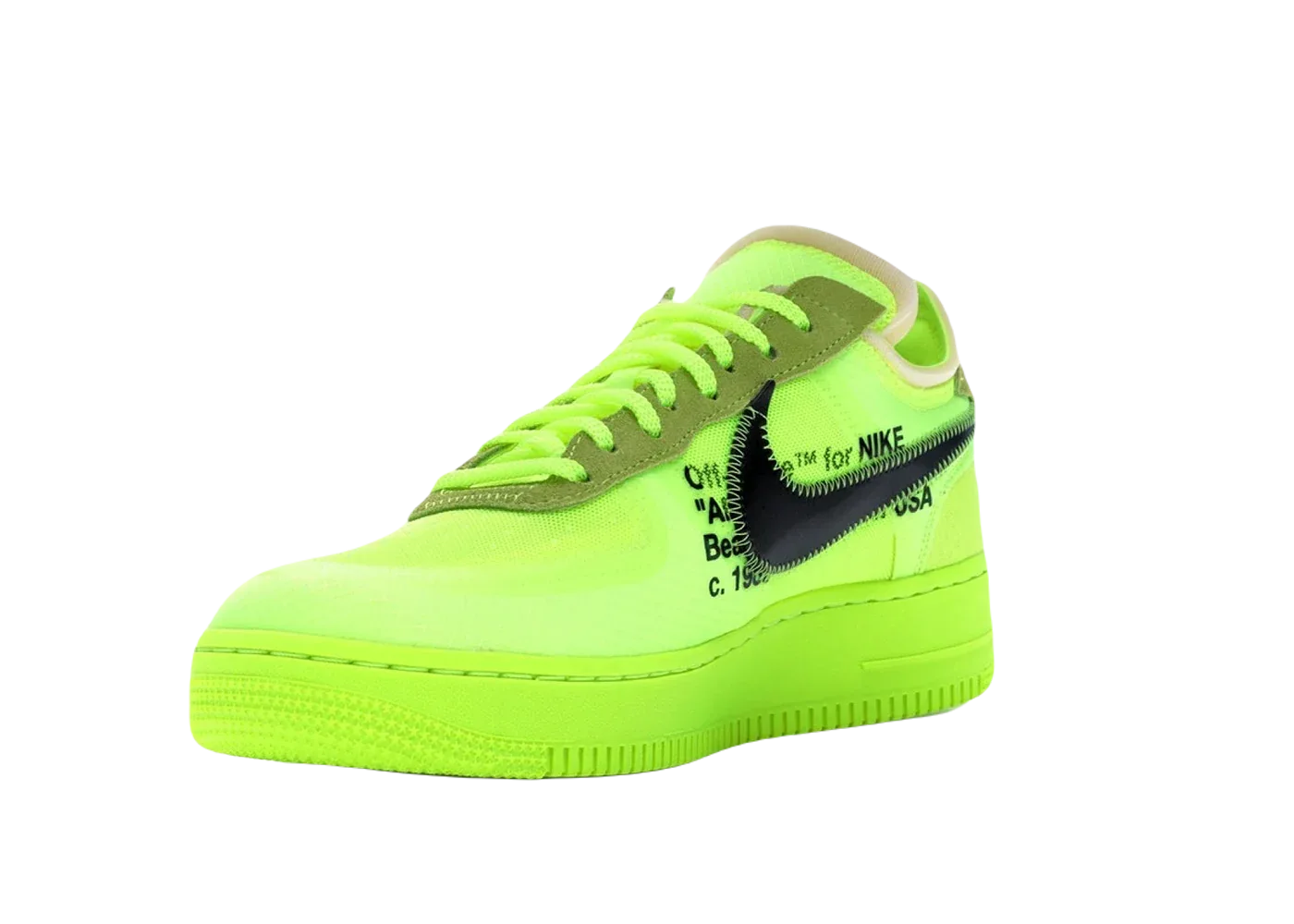 Nike Air Force 1 Low Off-White Volt - My Suti