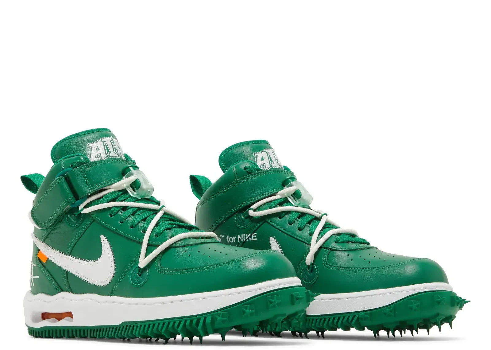 Nike Air Force 1 Mid Off-White Pine Green - My Suti