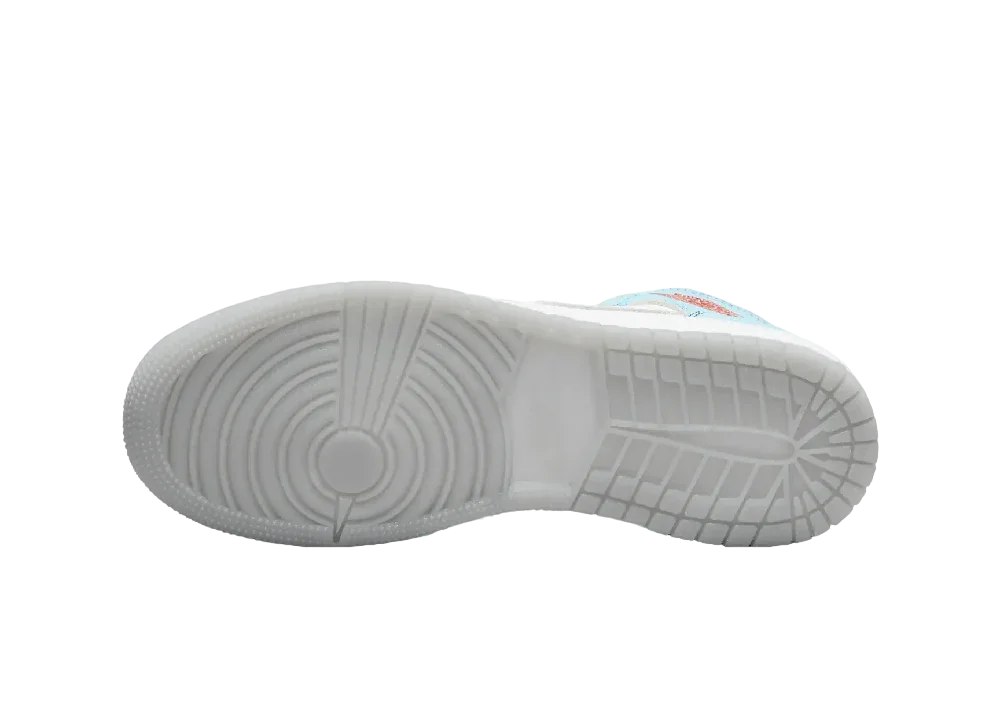 Nike Air Jordan 1 Mid SE French Blue Light Steel (GS) - My Suti