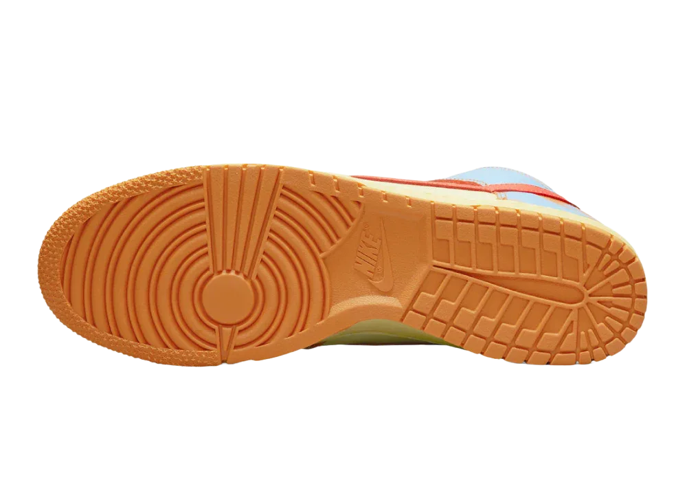 Nike Dunk High 1985 SP Orange Acid Wash - My Suti