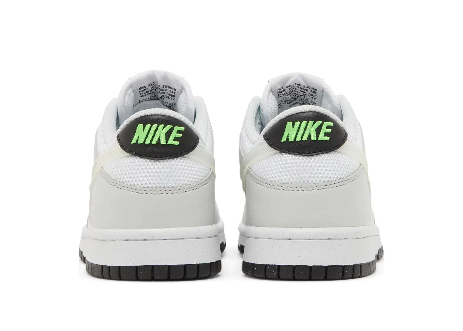 Nike Dunk Low Glitch Swoosh White Grey (GS) - My Suti