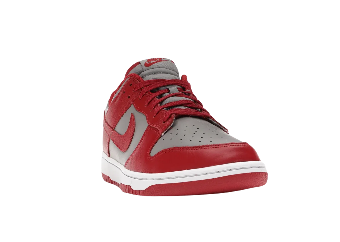 Nike Dunk Low Retro Medium Grey Varsity Red UNLV (2021) - My Suti