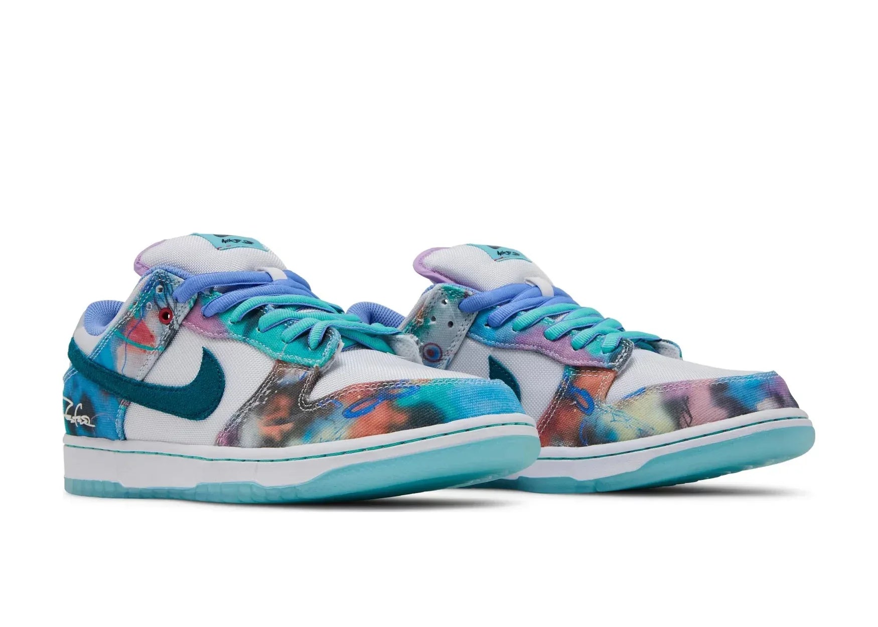 Nike Dunk Low Futura Laboratories Bleached Aqua - My Suti