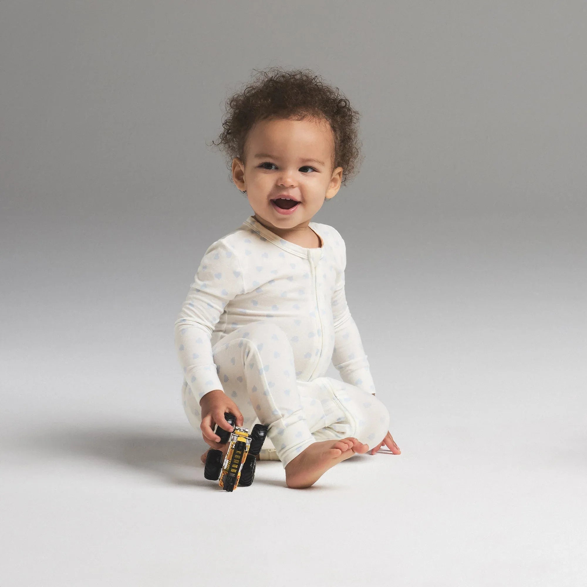 SKIMS SLEEP BABY ONESIE | MARBLE CLOUD HEART PRINT - TULUM - My Suti