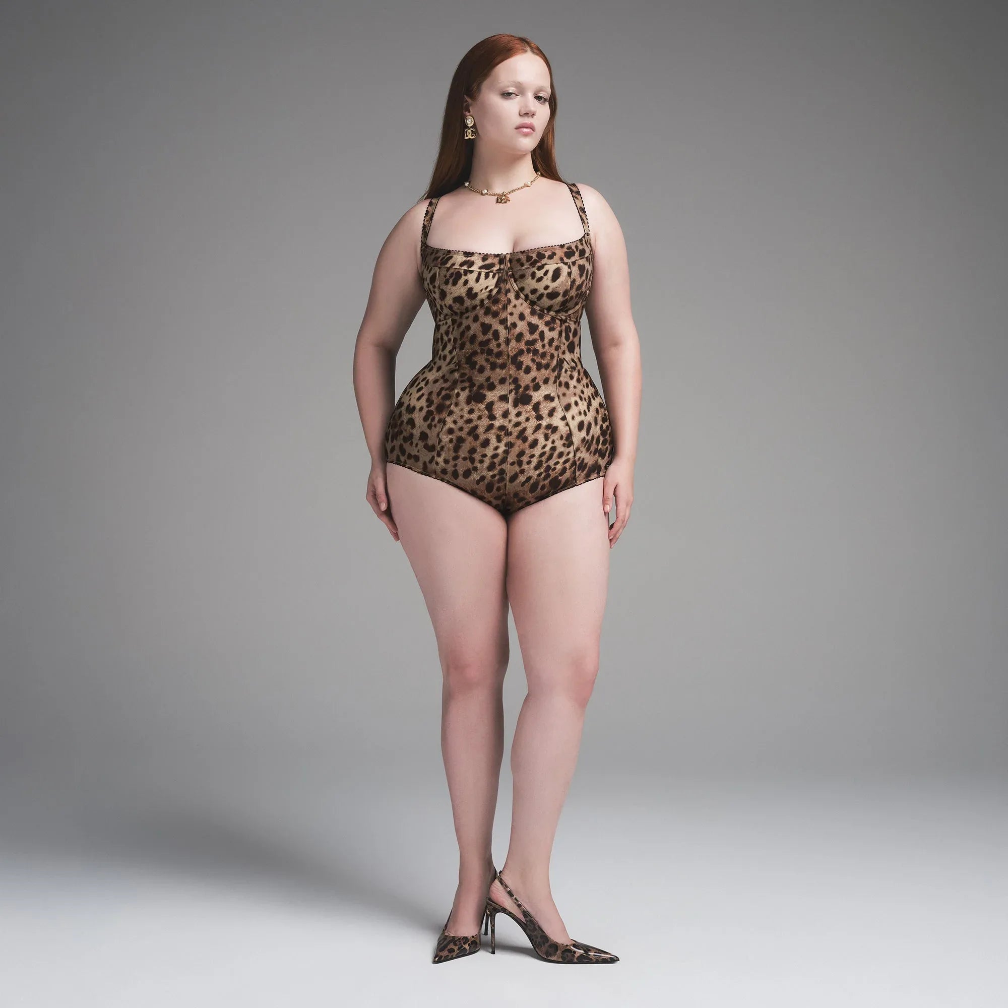 SKIMS DOLCE&GABBANA X SKIMS BODY BODYSUIT | LEOPARD - BODYSUIT - My Suti