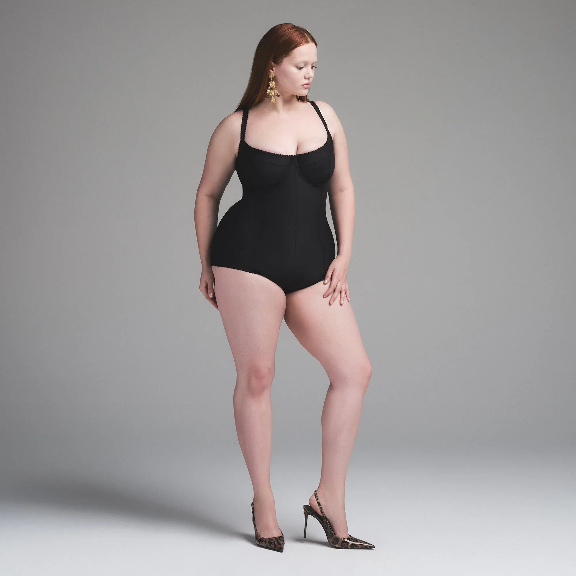 SKIMS DOLCE&GABBANA X SKIMS BODY BODYSUIT | ONYX - BODYSUIT - My Suti