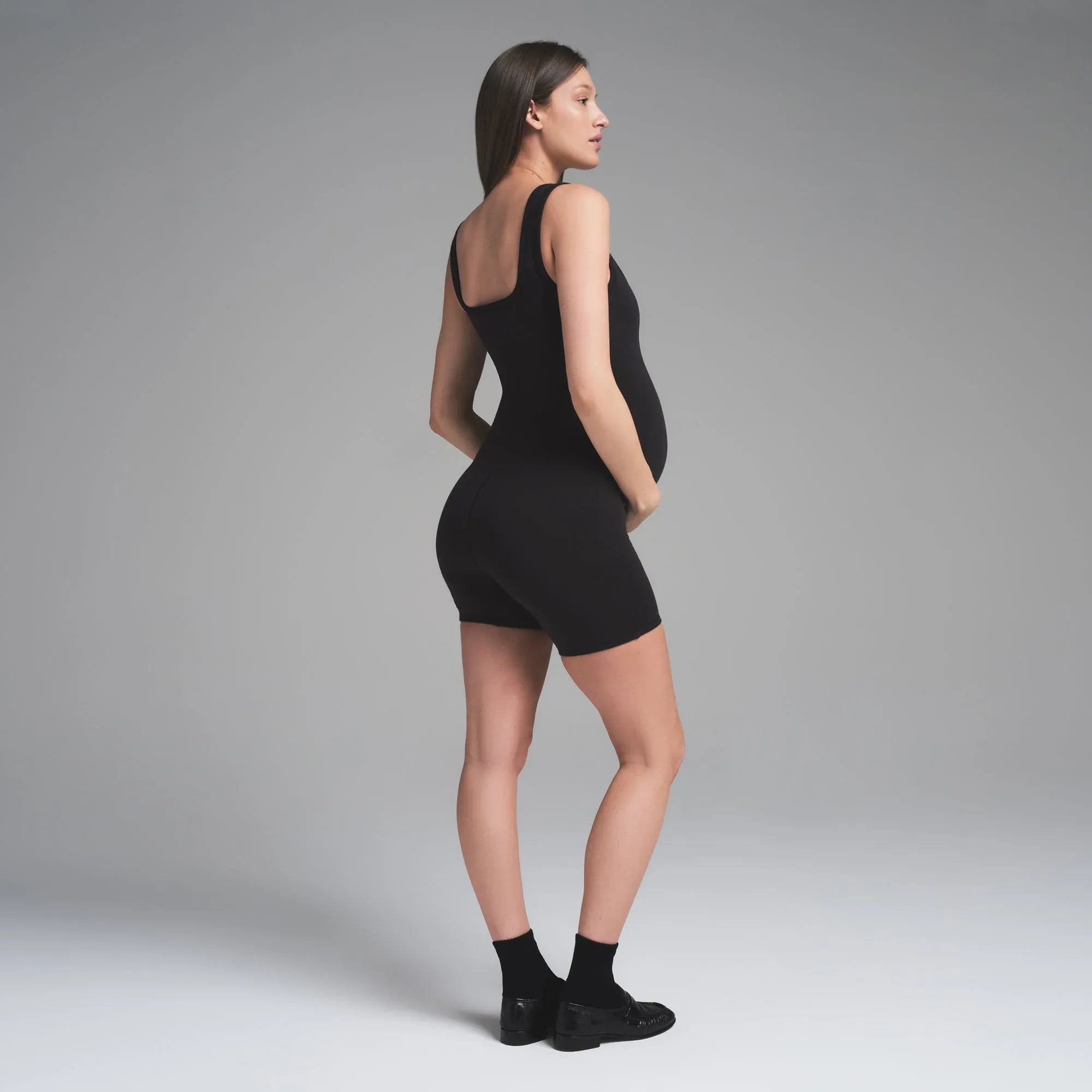 SKIMS COTTON JERSEY MATERNITY ONESIE | SOOT - ONESİE - My Suti