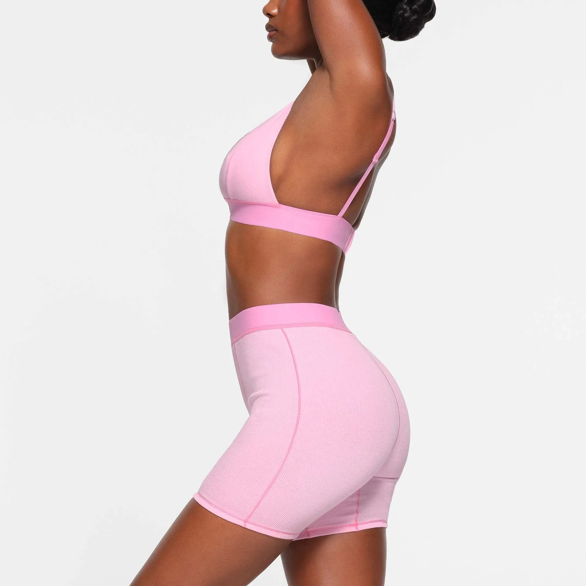 SKIMS COTTON RIB BOXER | BUBBLE GUM - KUTU ŞORT - My Suti