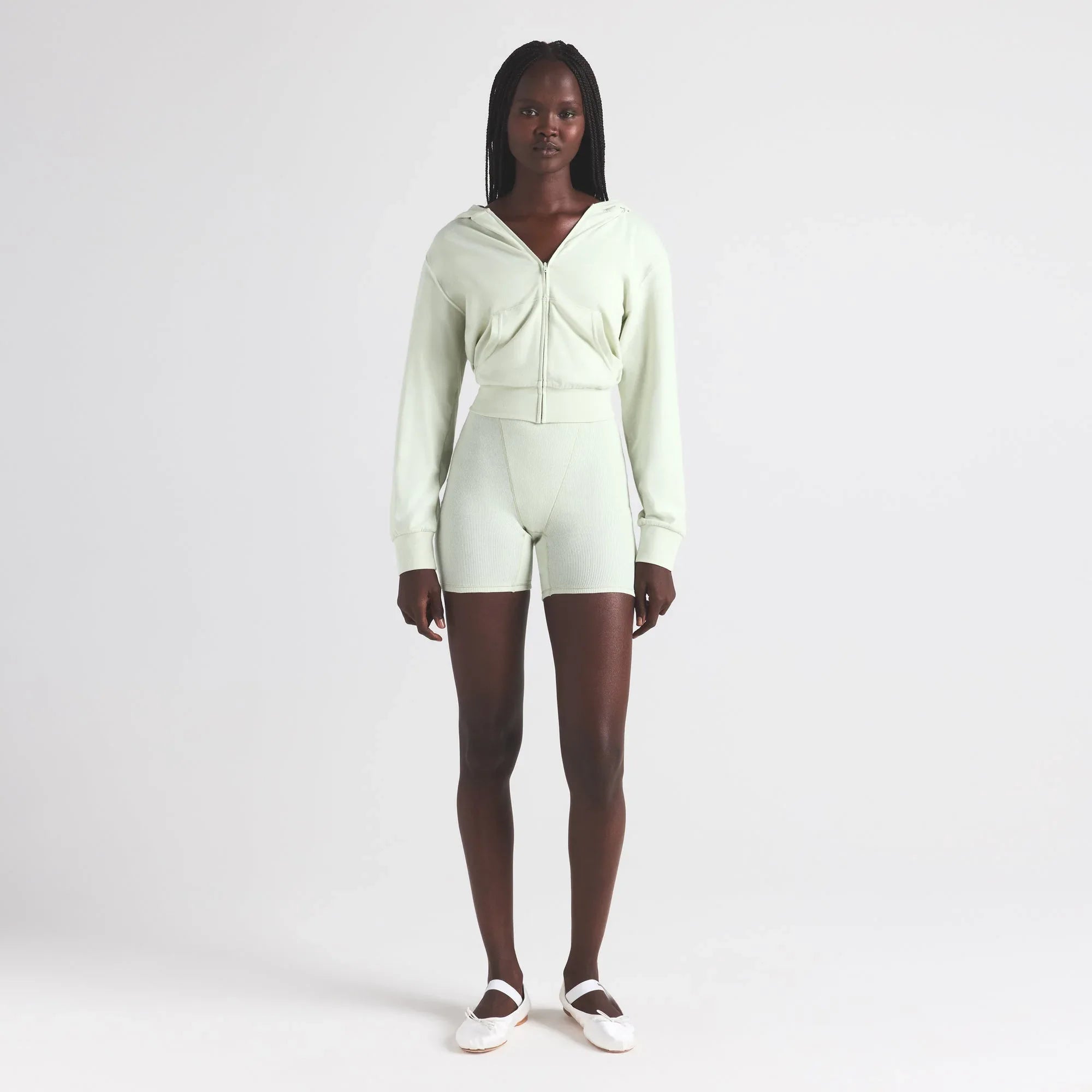 SKIMS COTTON RIB BOXER | SPEARMINT - KUTU ŞORT - My Suti