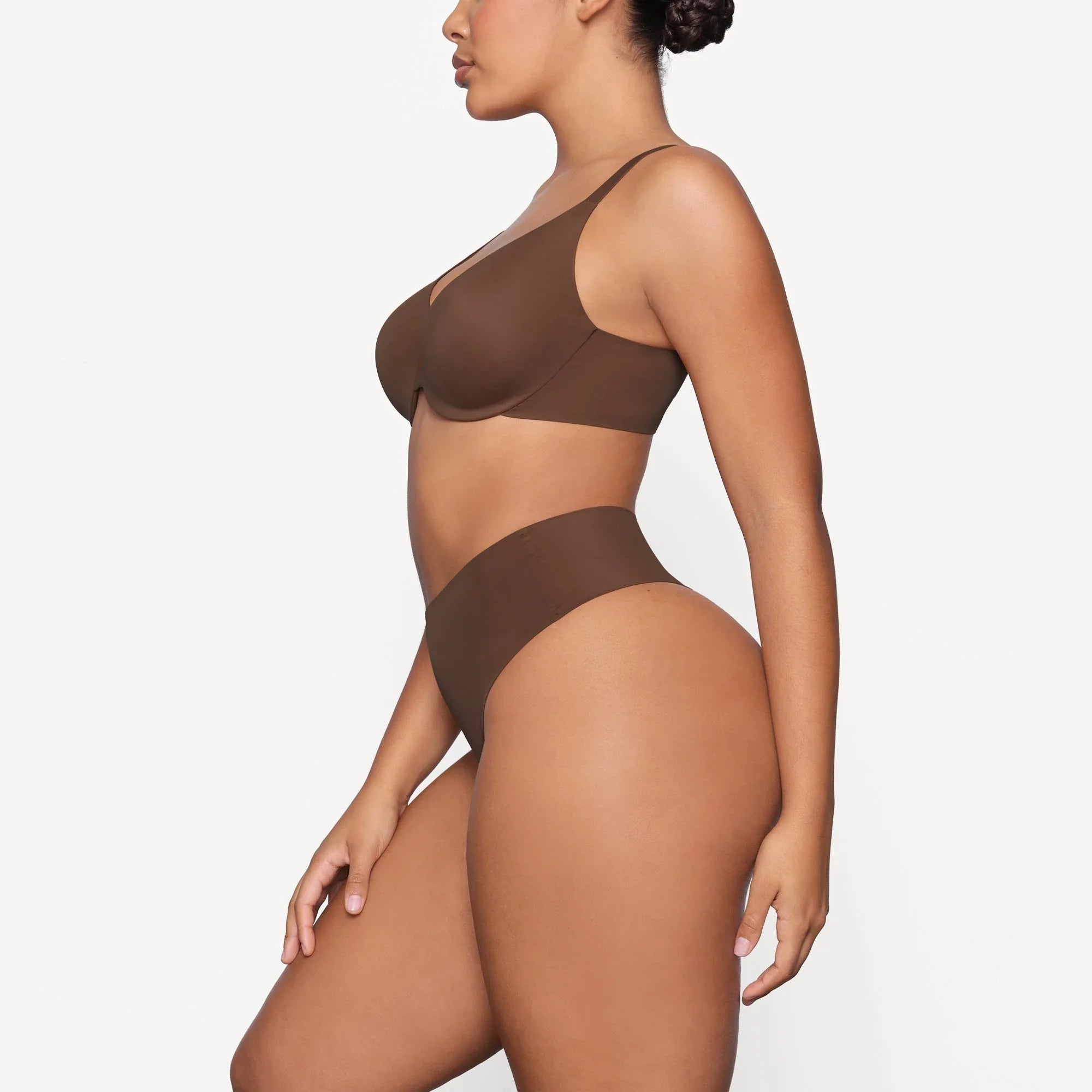 SKIMS SMOOTHING INTIMATES HIGH-WAISTED THONG | JASPER - TANGA - My Suti