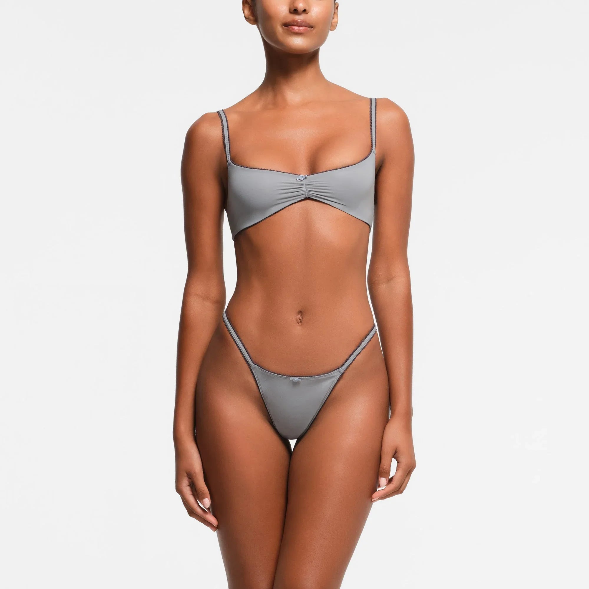 SKIMS FITS EVERYBODY PICOT STRING THONG | PACIFIC - İP SÜTYEN - My Suti