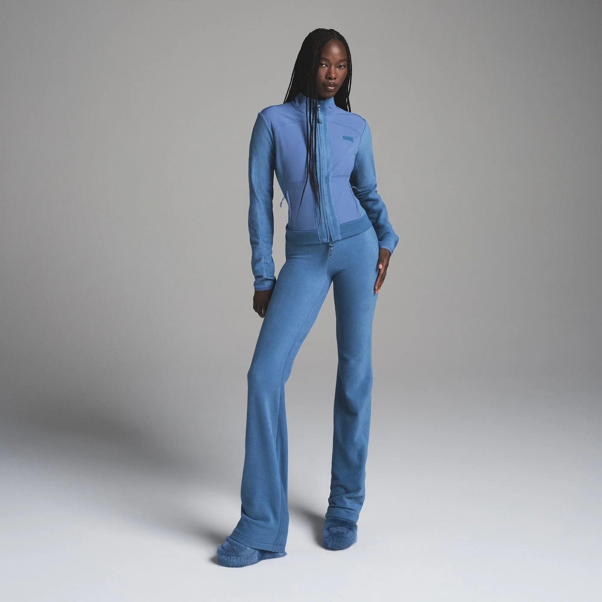 SKIMS FLEECE LOUNGE PANT | AZURE - PANTOLON - My Suti