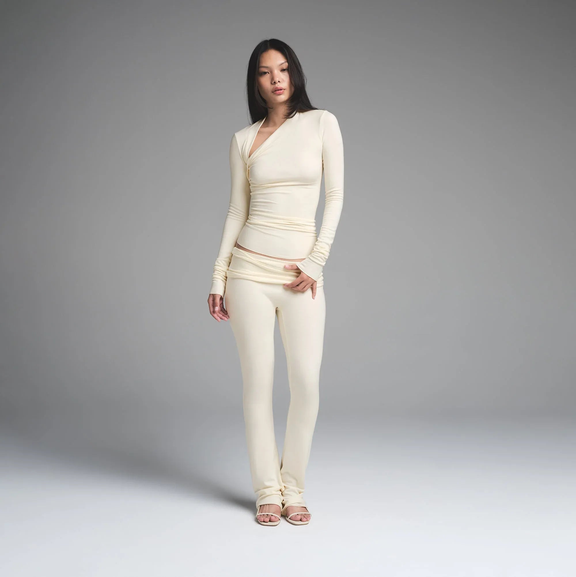 SKIMS CLOUD FOLDOVER PANT | ECRU - TAYT - My Suti