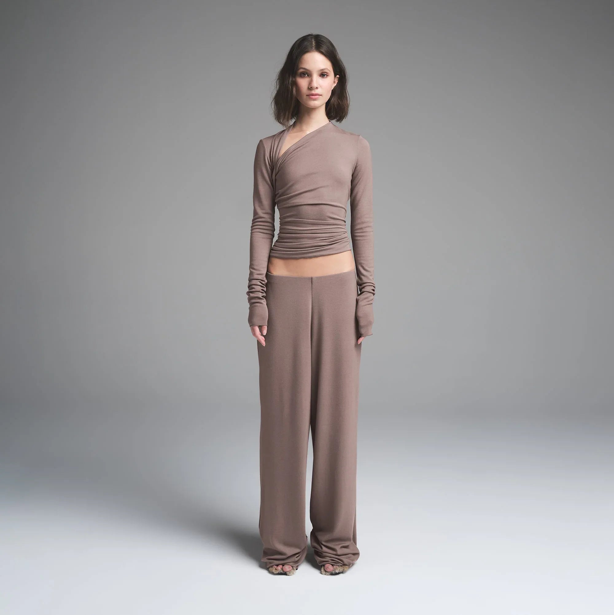 SKIMS CLOUD STRAIGHT LEG PANT | AMETHYST - PANTOLON - My Suti