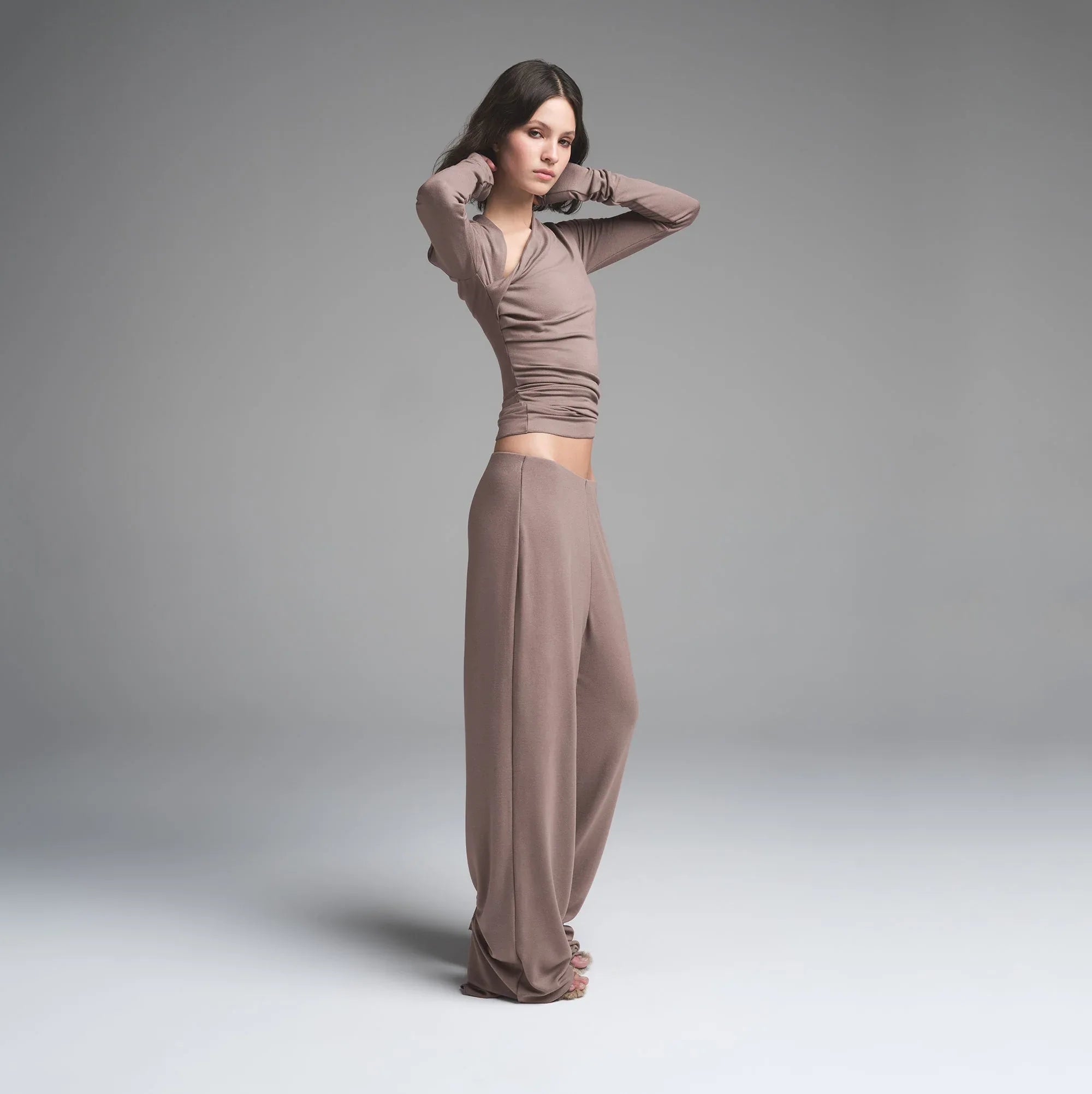 SKIMS CLOUD STRAIGHT LEG PANT | AMETHYST - PANTOLON - My Suti