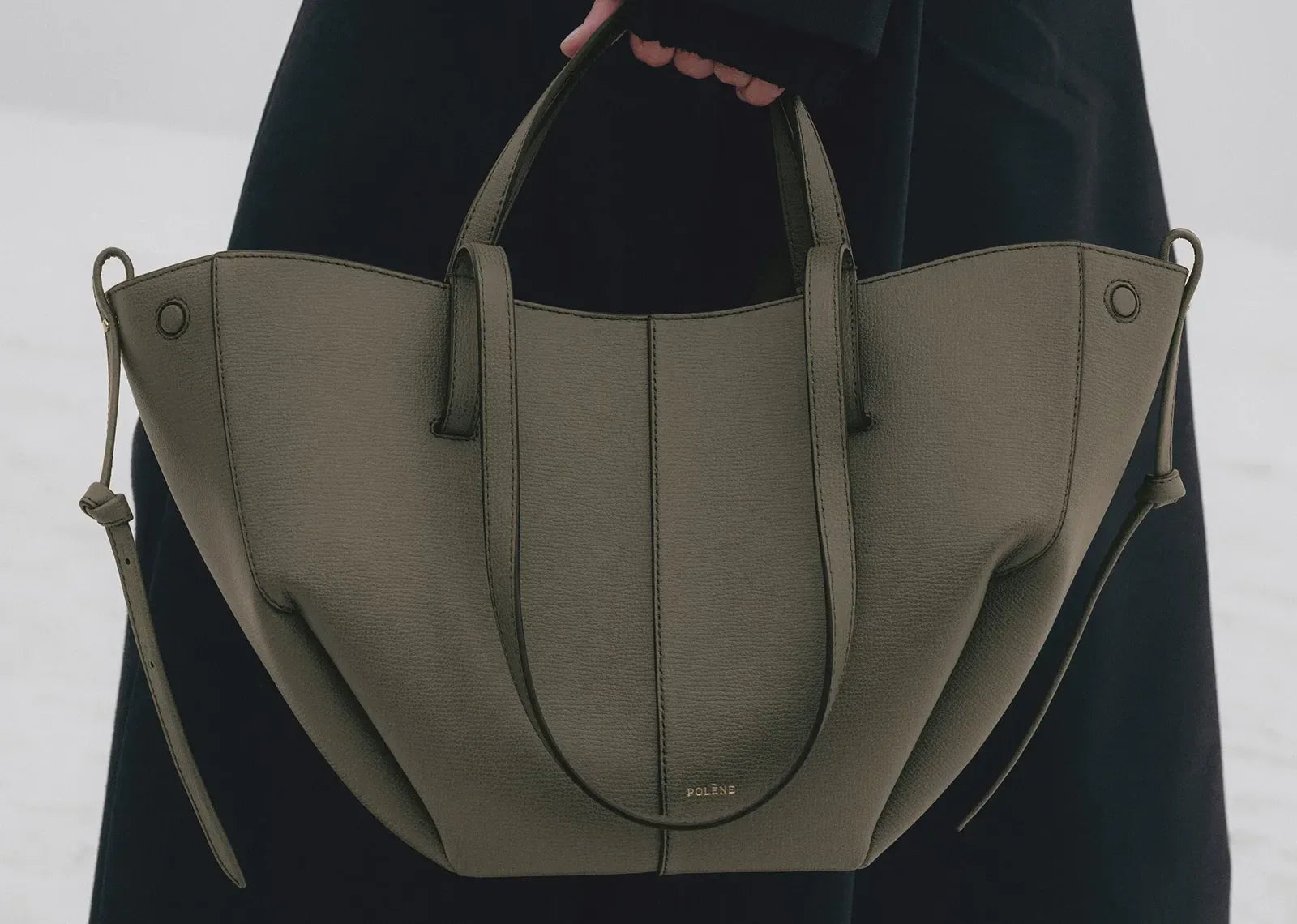 Polène Cyme Mini Edition Textured Smoky Green - My Suti