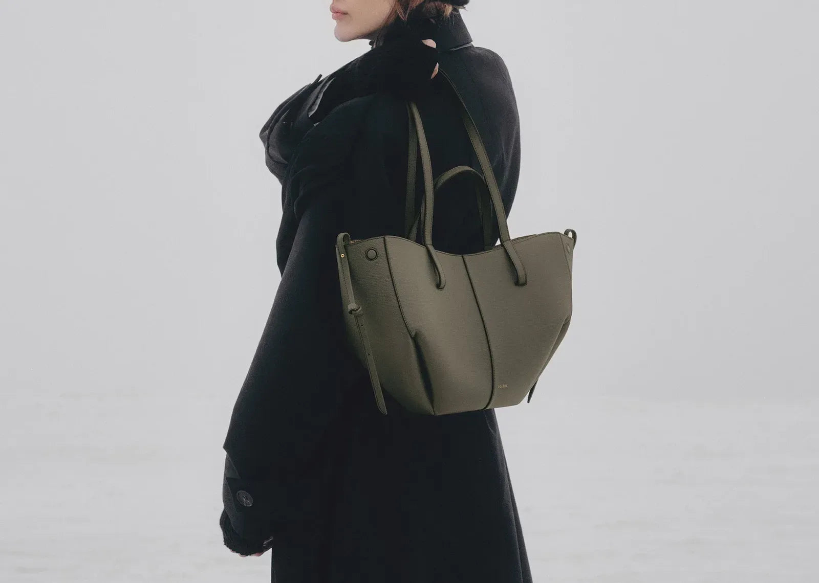 Polène Cyme Mini Edition Textured Smoky Green - My Suti