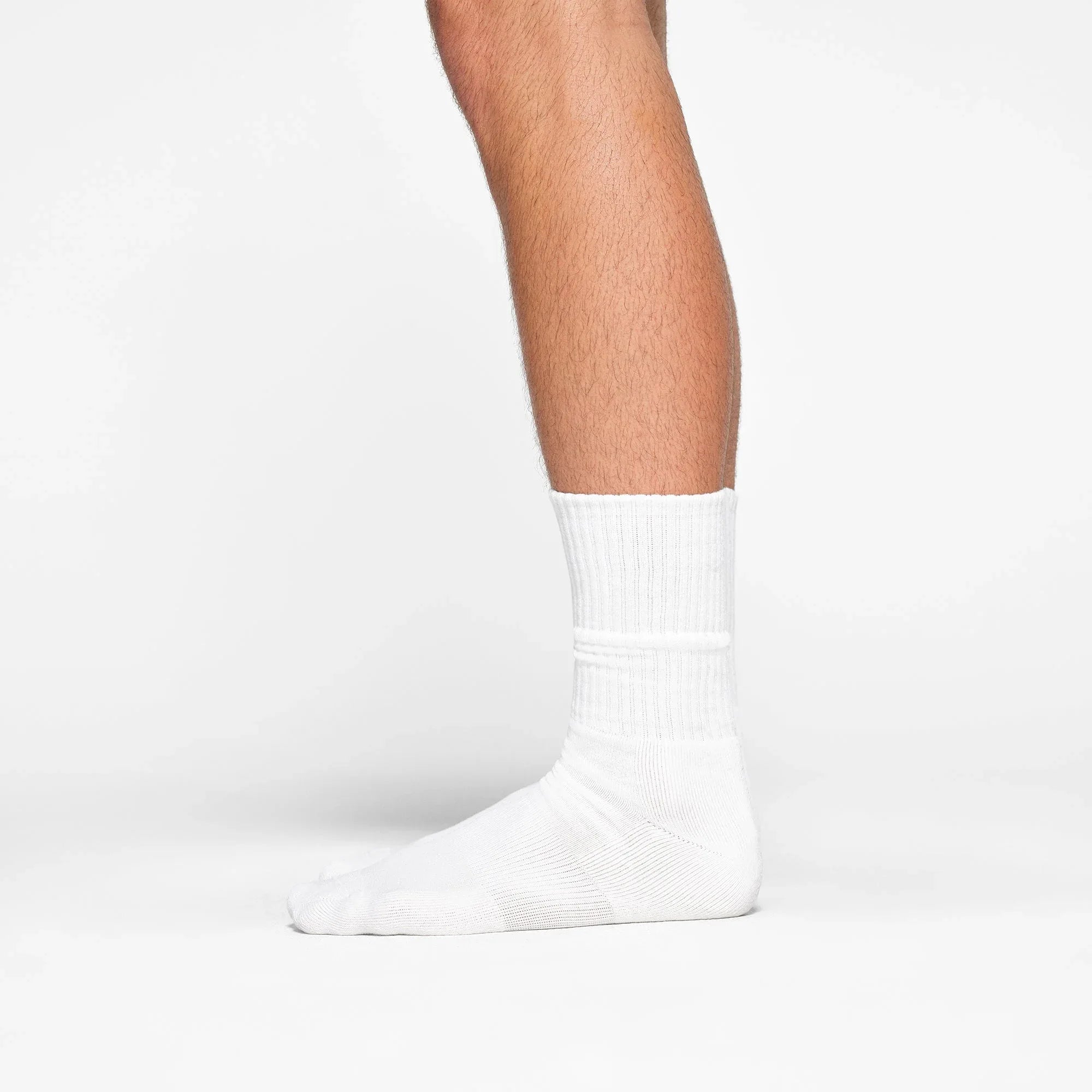 SKIMS MENS TUBE CREW SOCK 3-PACK | CHALK - ÇORAP - My Suti