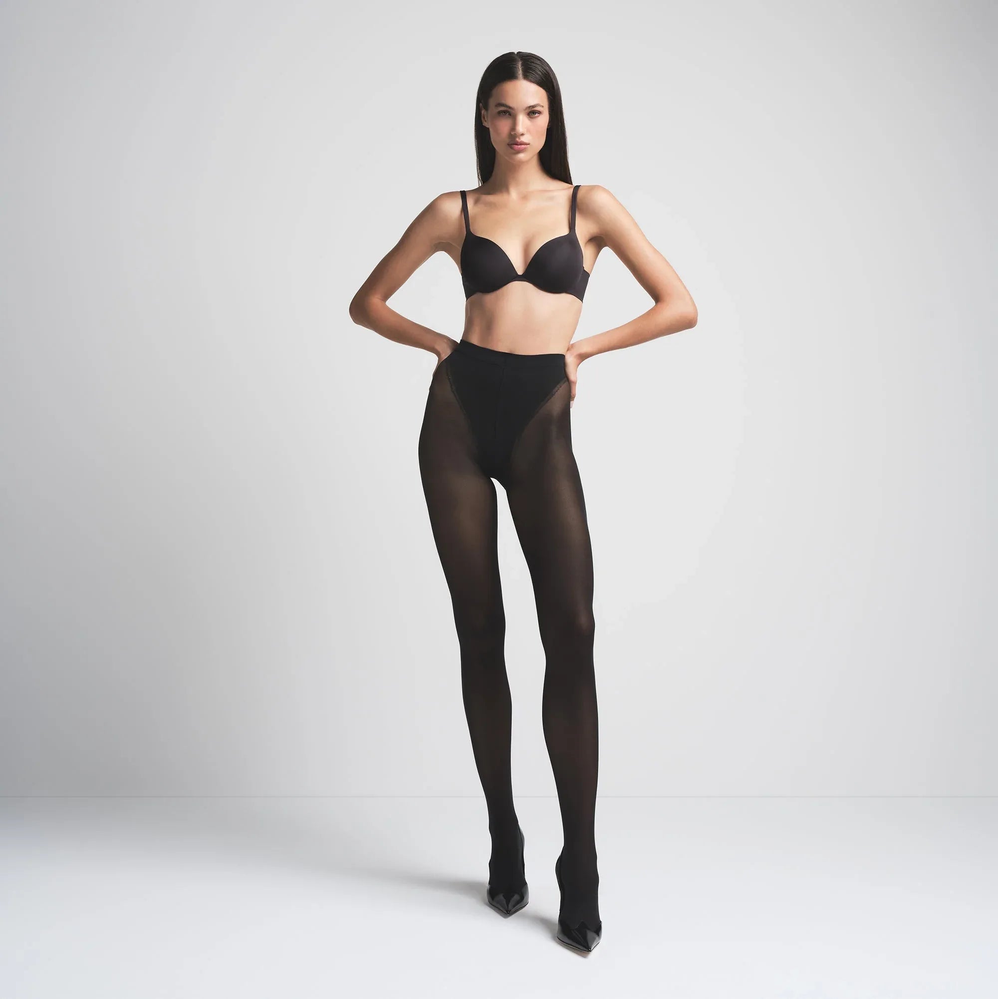 SKIMS HOSIERY SHAPING BUTT LIFTING TIGHTS | ONYX - TAYT - My Suti